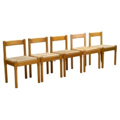 Vico Magistretti Cassina Carimate Dining Chairs c.1975