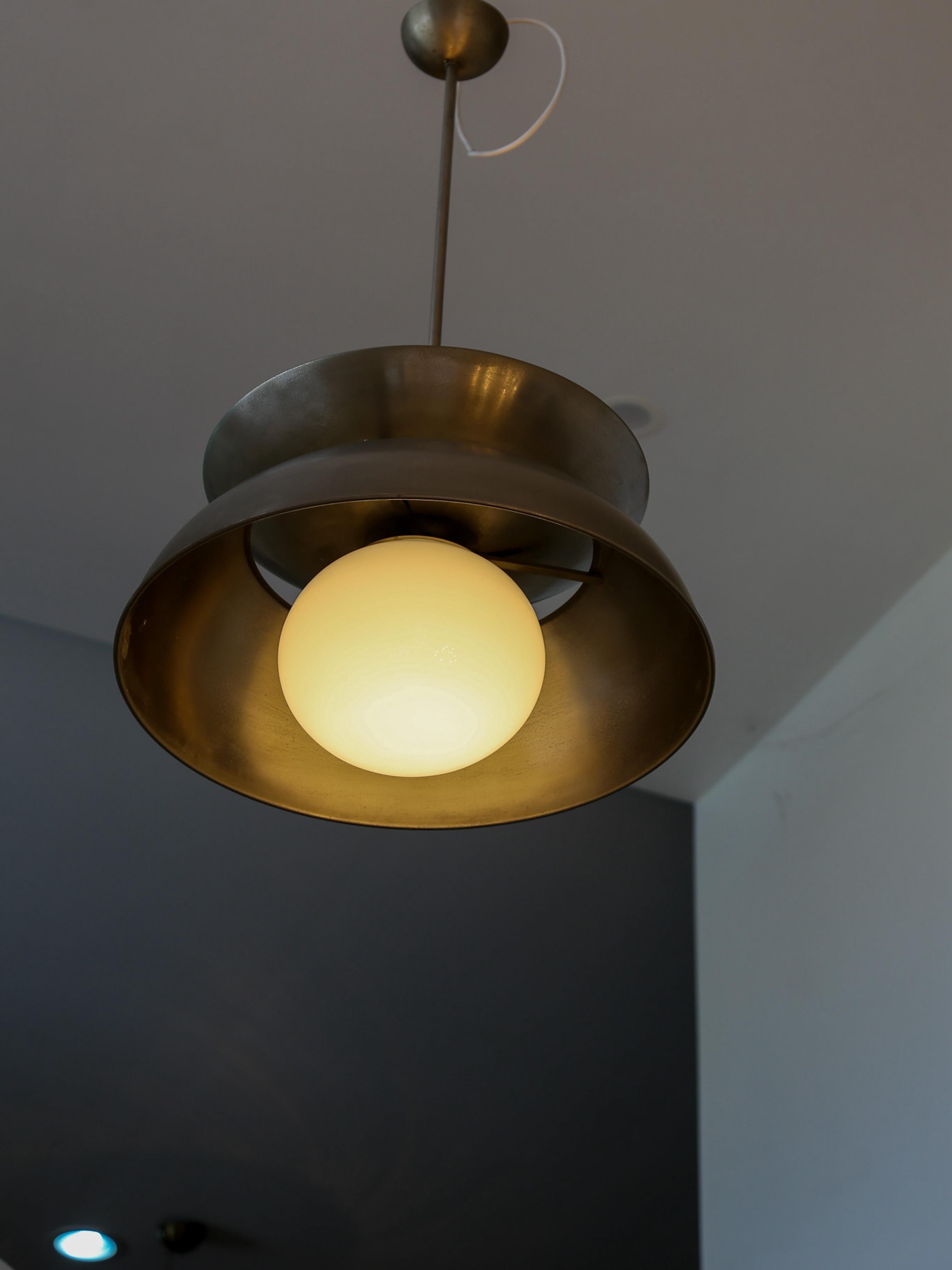 Mid-20th Century Vico Magistretti Cetra Pendant Lamp for Artemide  1960 Italy For Sale