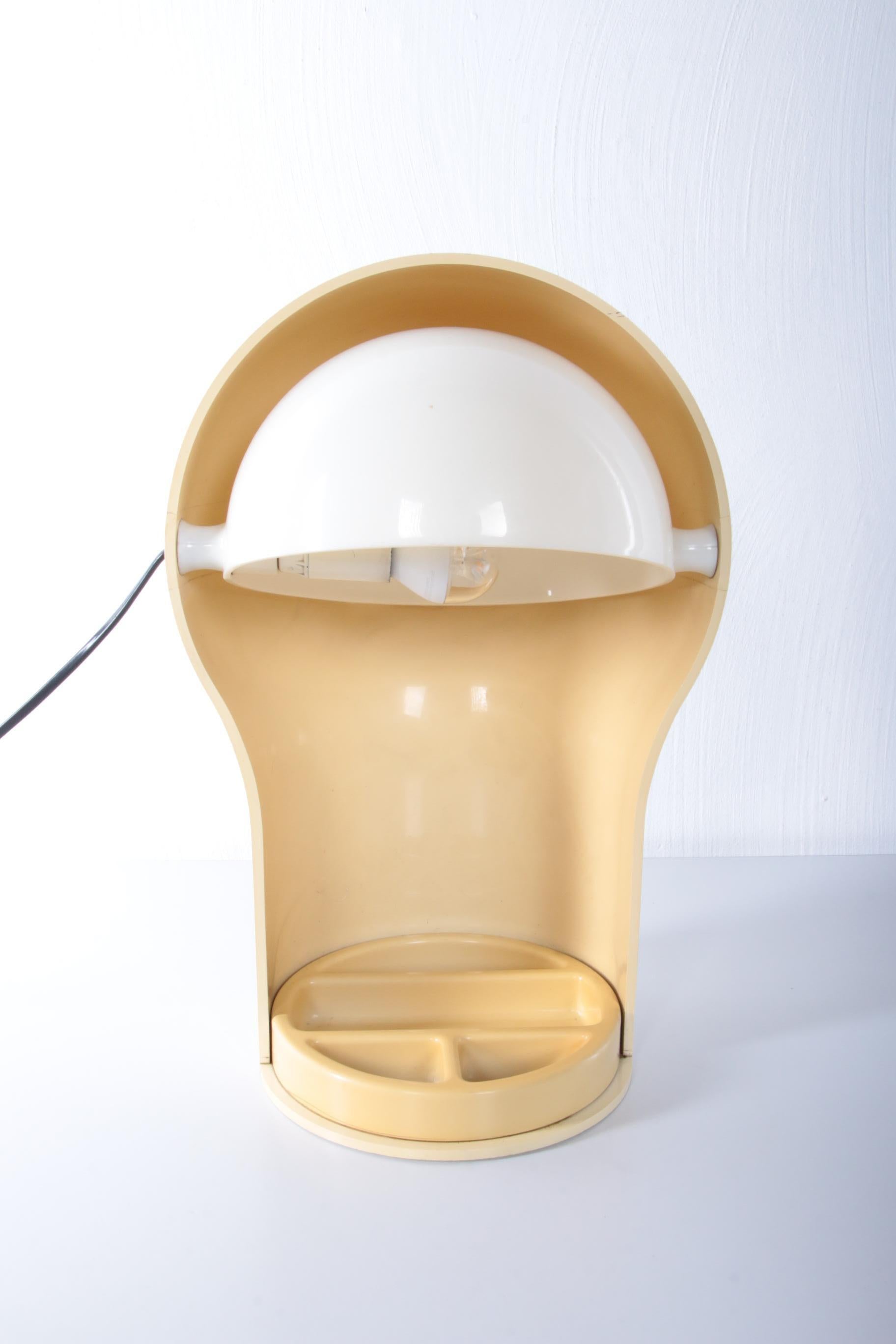 Mid-20th Century Vico Magistretti Desk Lamp Model Telegono Made by Artemide, 1960s Italy