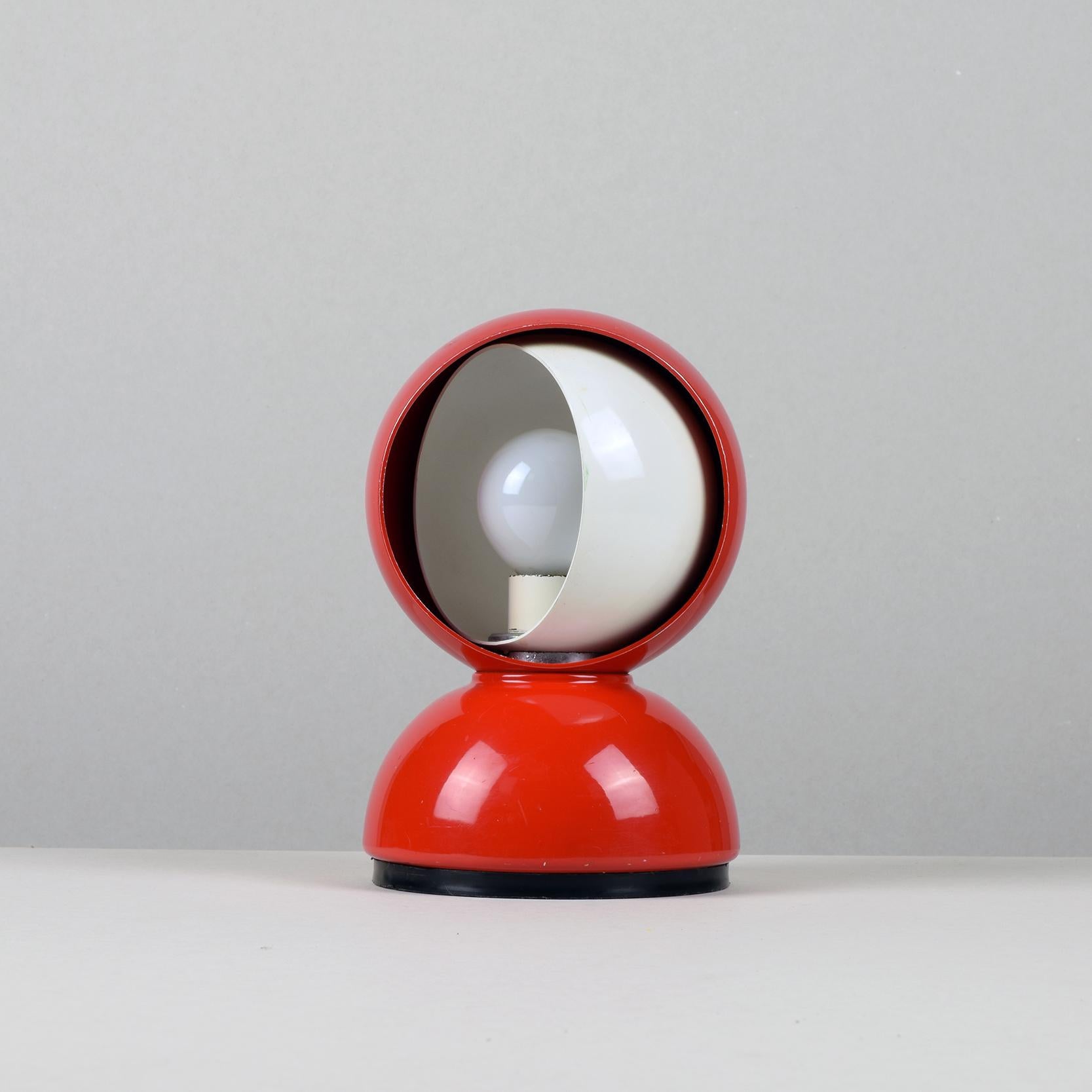 Mid-20th Century Vico Magistretti, Eclisse 'Eclipse' Table Lamp, Artemide, 1965