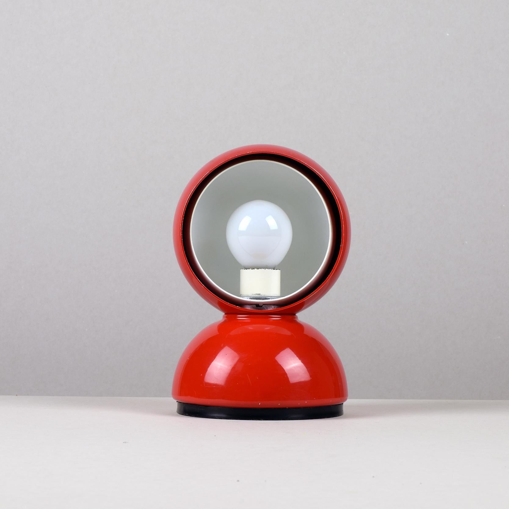 Metal Vico Magistretti, Eclisse 'Eclipse' Table Lamp, Artemide, 1965