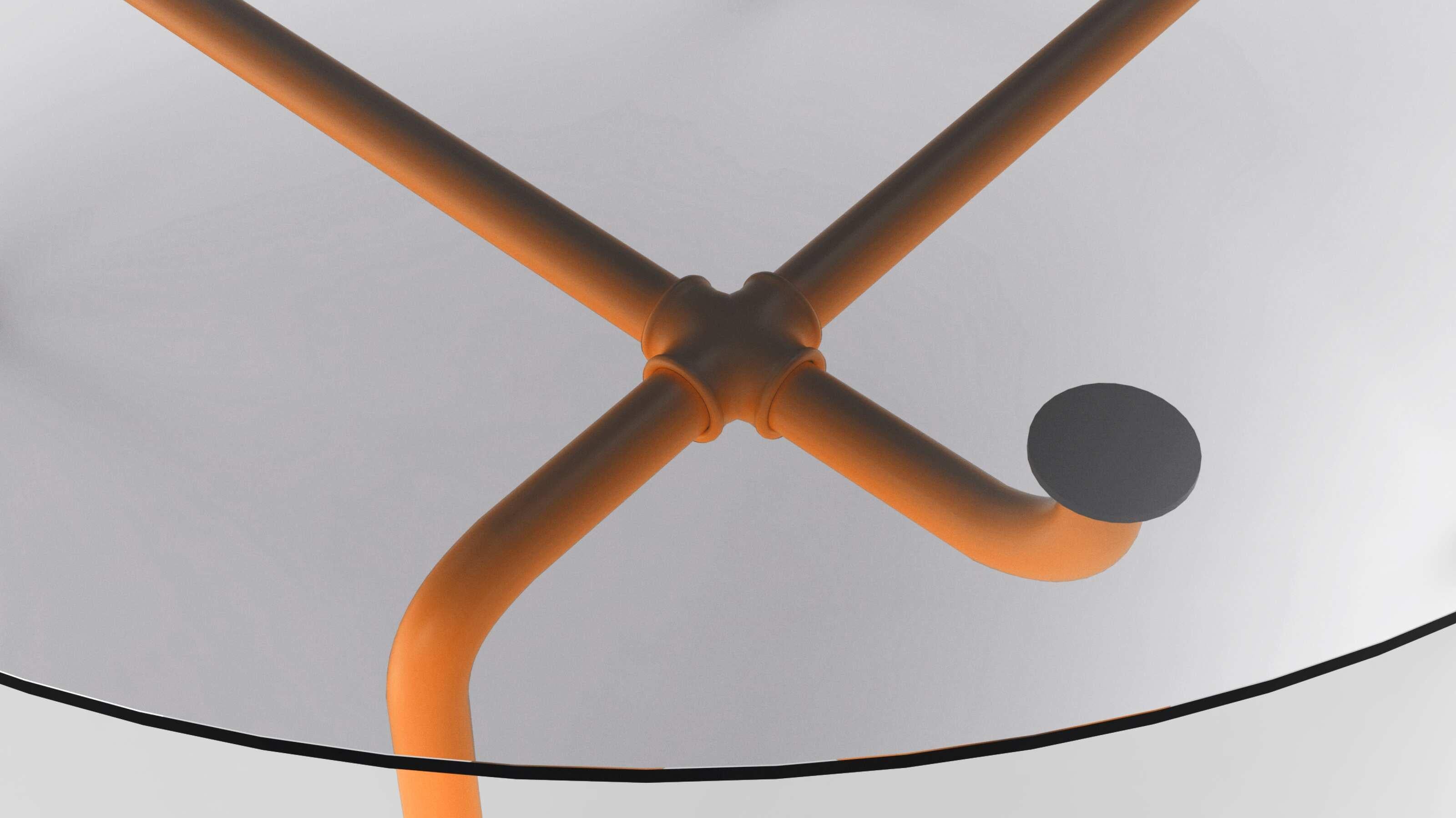 Mid-Century Modern Vico Magistretti Edison Table For Cassina For Sale