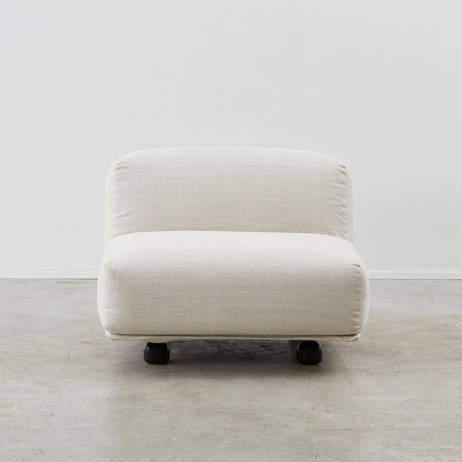 Vico Magistretti Fiandra corner modular sofa for Cassina, Italy, 1975 7