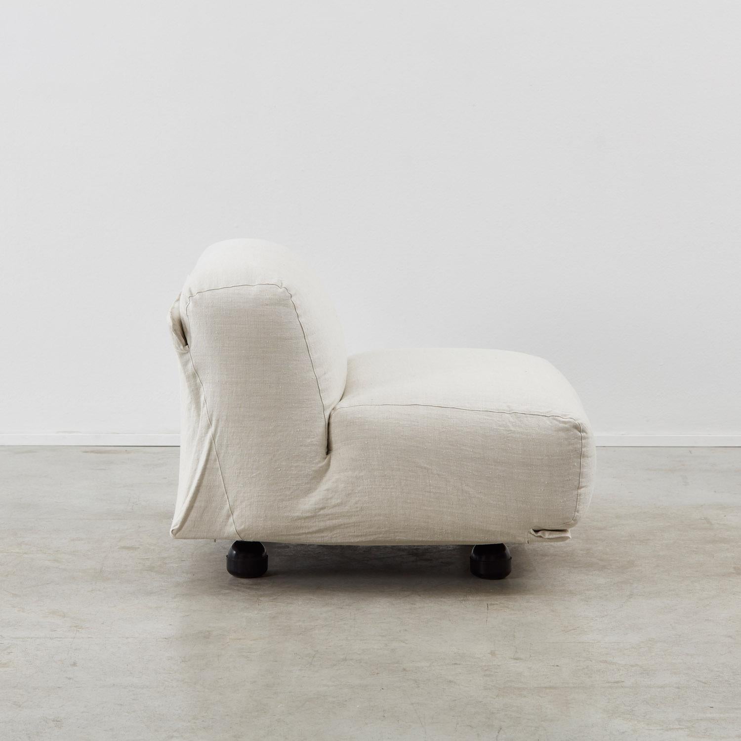 Vico Magistretti Fiandra corner modular sofa for Cassina, Italy, 1975 8