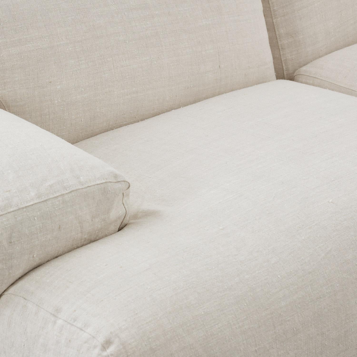 Canvas Vico Magistretti Fiandra corner modular sofa for Cassina, Italy, 1975
