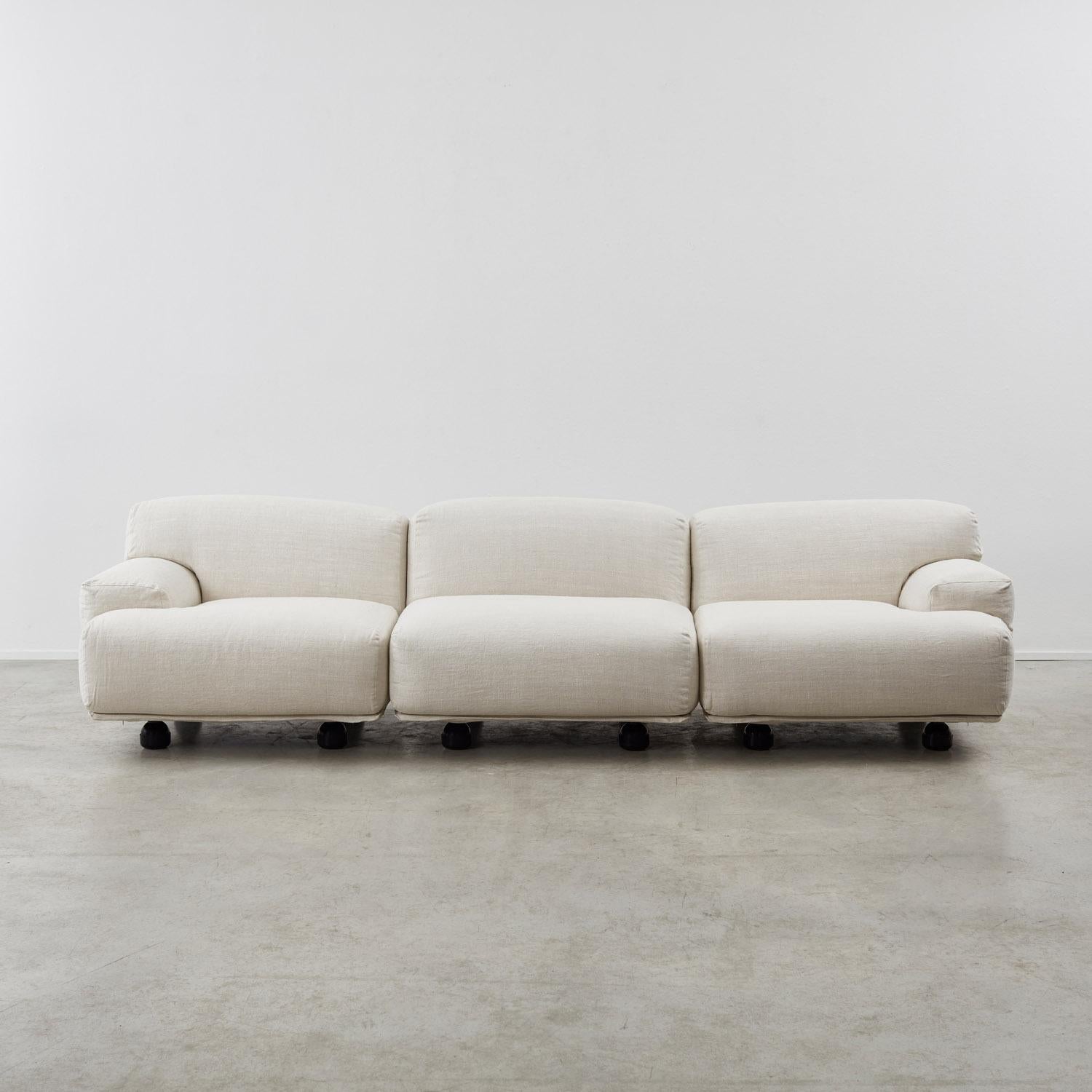 Vico Magistretti Fiandra corner modular sofa for Cassina, Italy, 1975 2