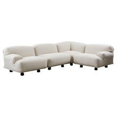 Vico Magistretti Fiandra, divano angolare componibile per Cassina, Italia, 1975
