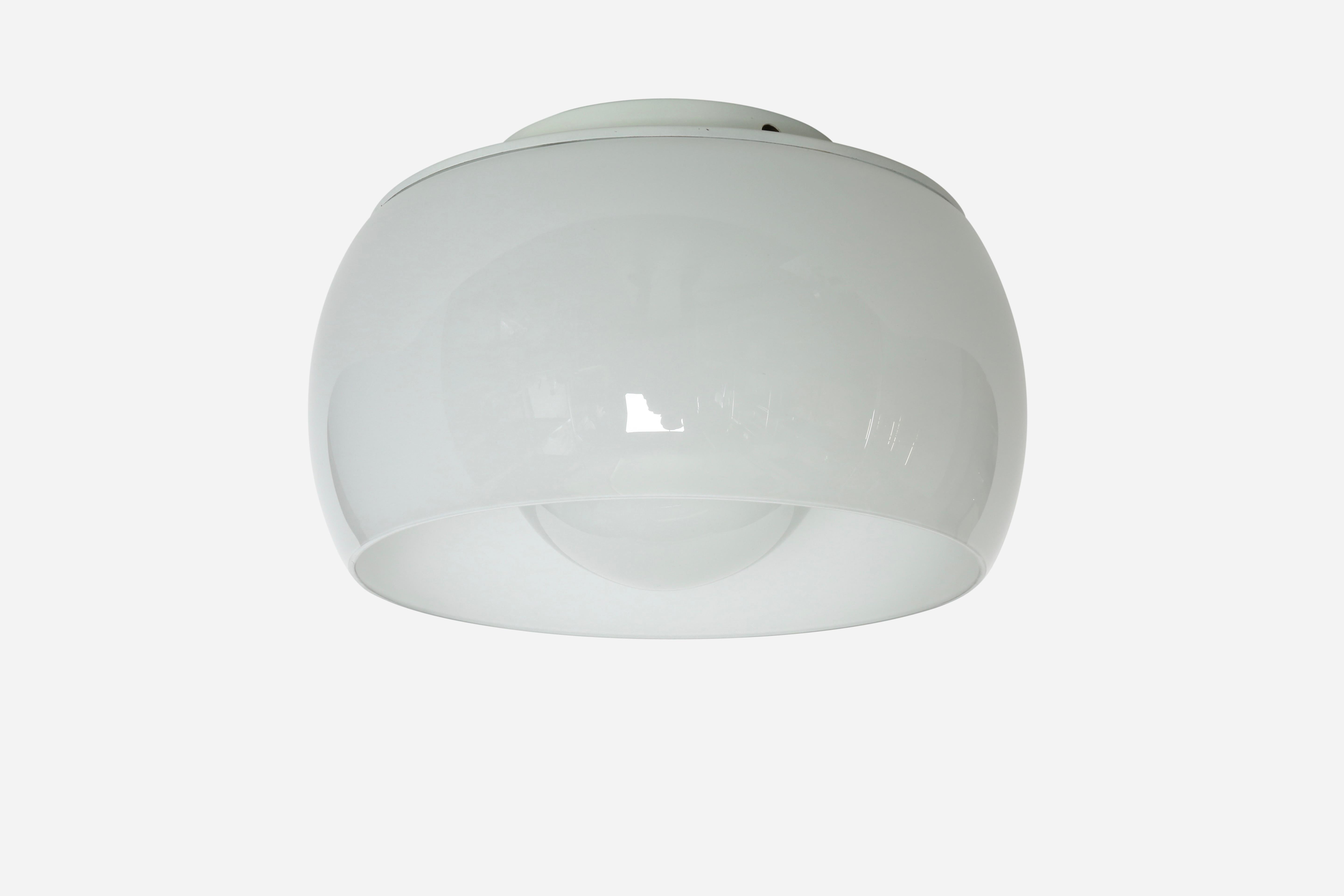 Mid-Century Modern Vico Magistretti Flush Mount 