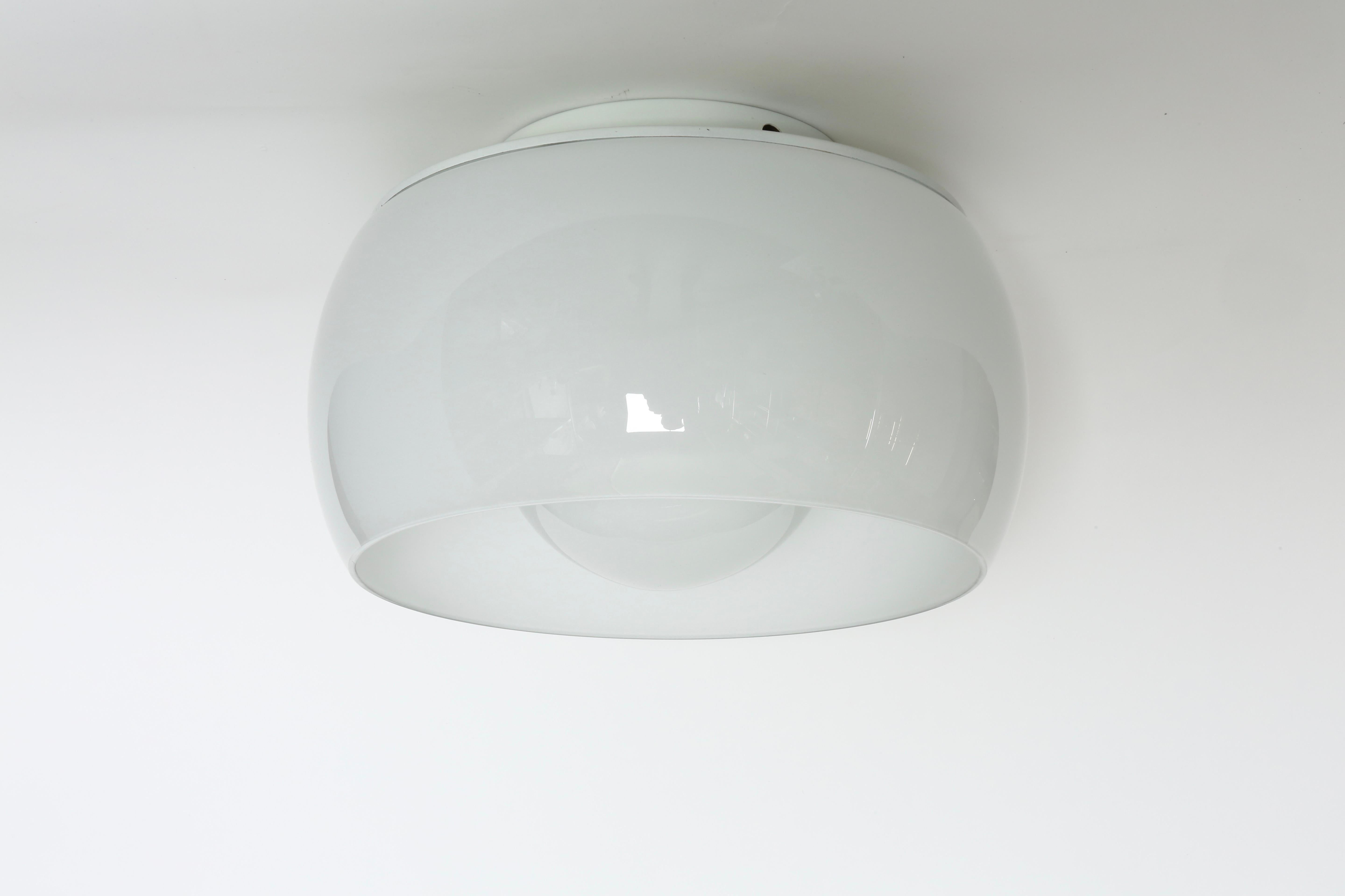 Italian Vico Magistretti Flush Mount 