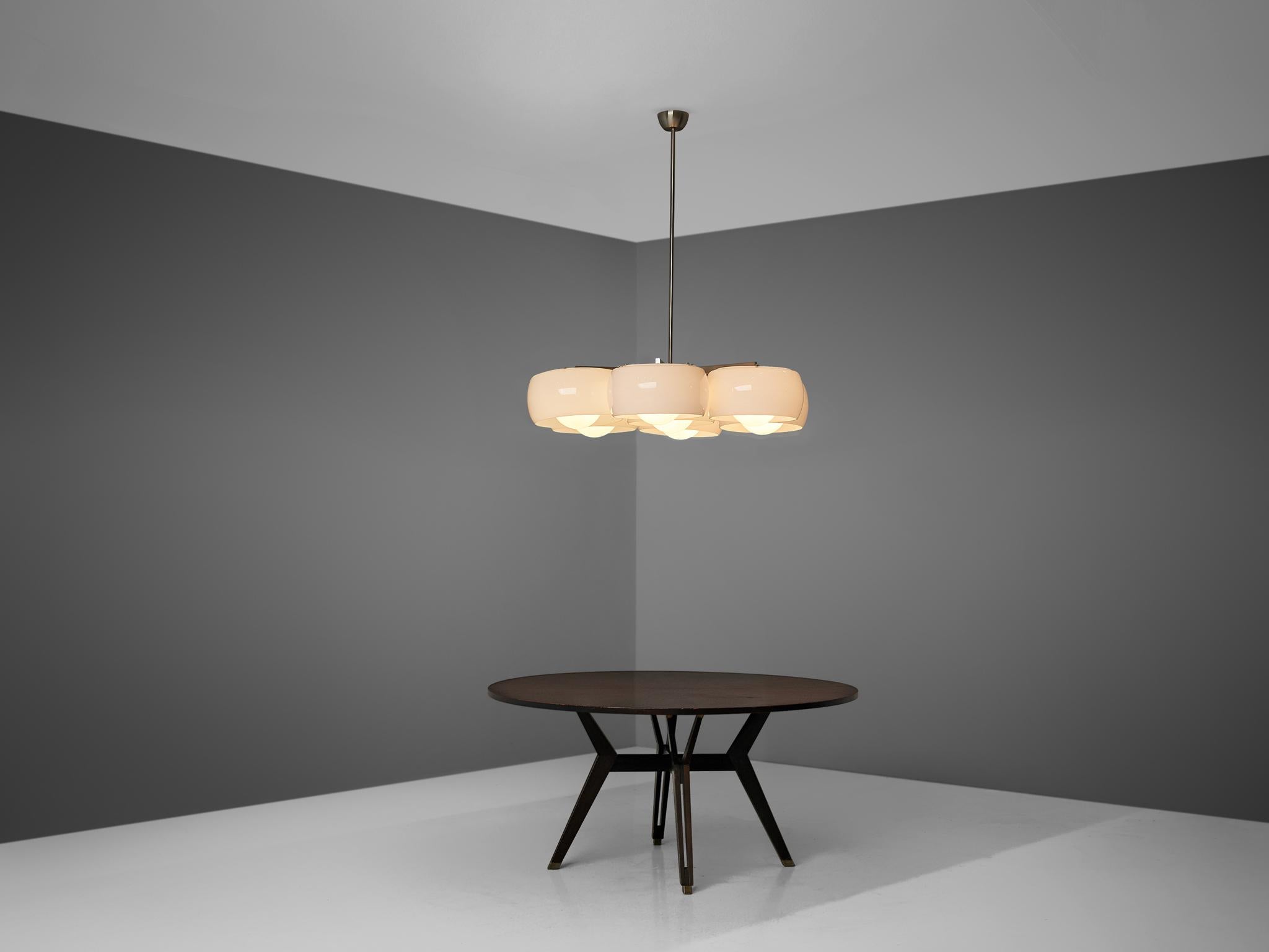 Vico Magistretti for Artemide Chandelier 'Eptaclinio' 4