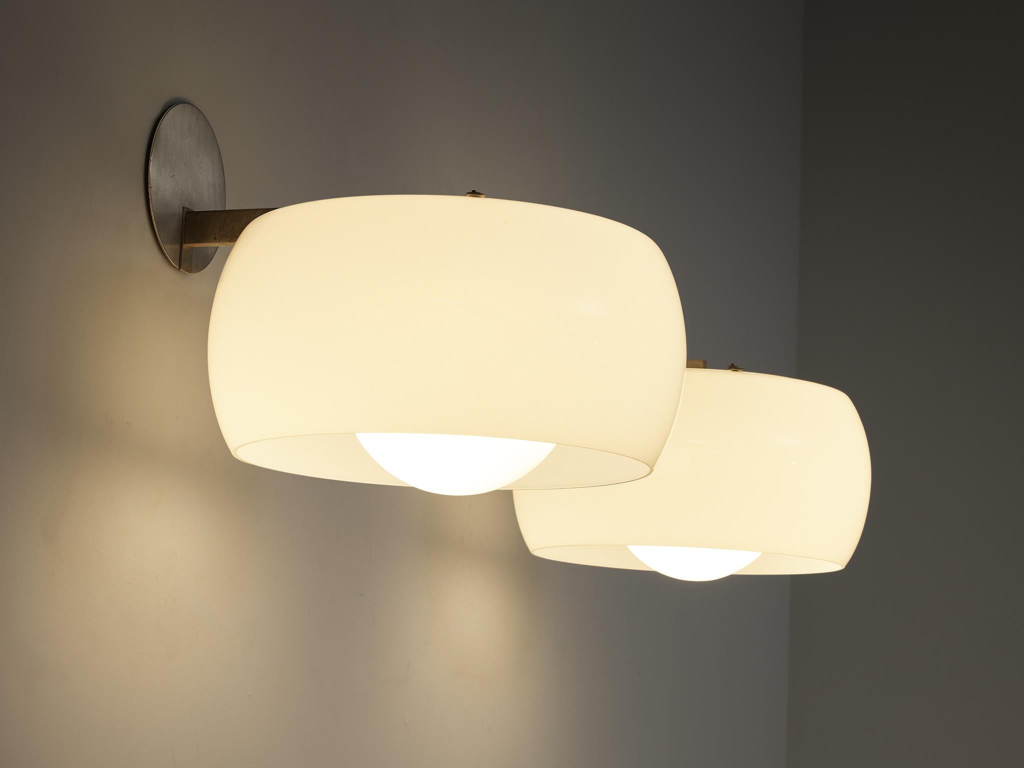 Vico Magistretti para Artemide Clinio Apliques de cristal en venta 4