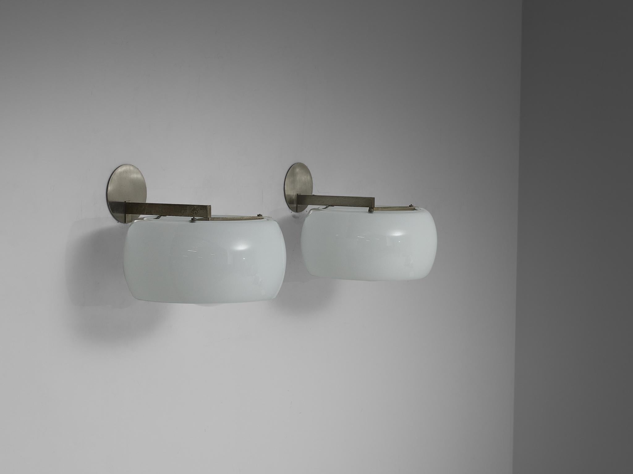 Vico Magistretti para Artemide Clinio Apliques de cristal en venta 6