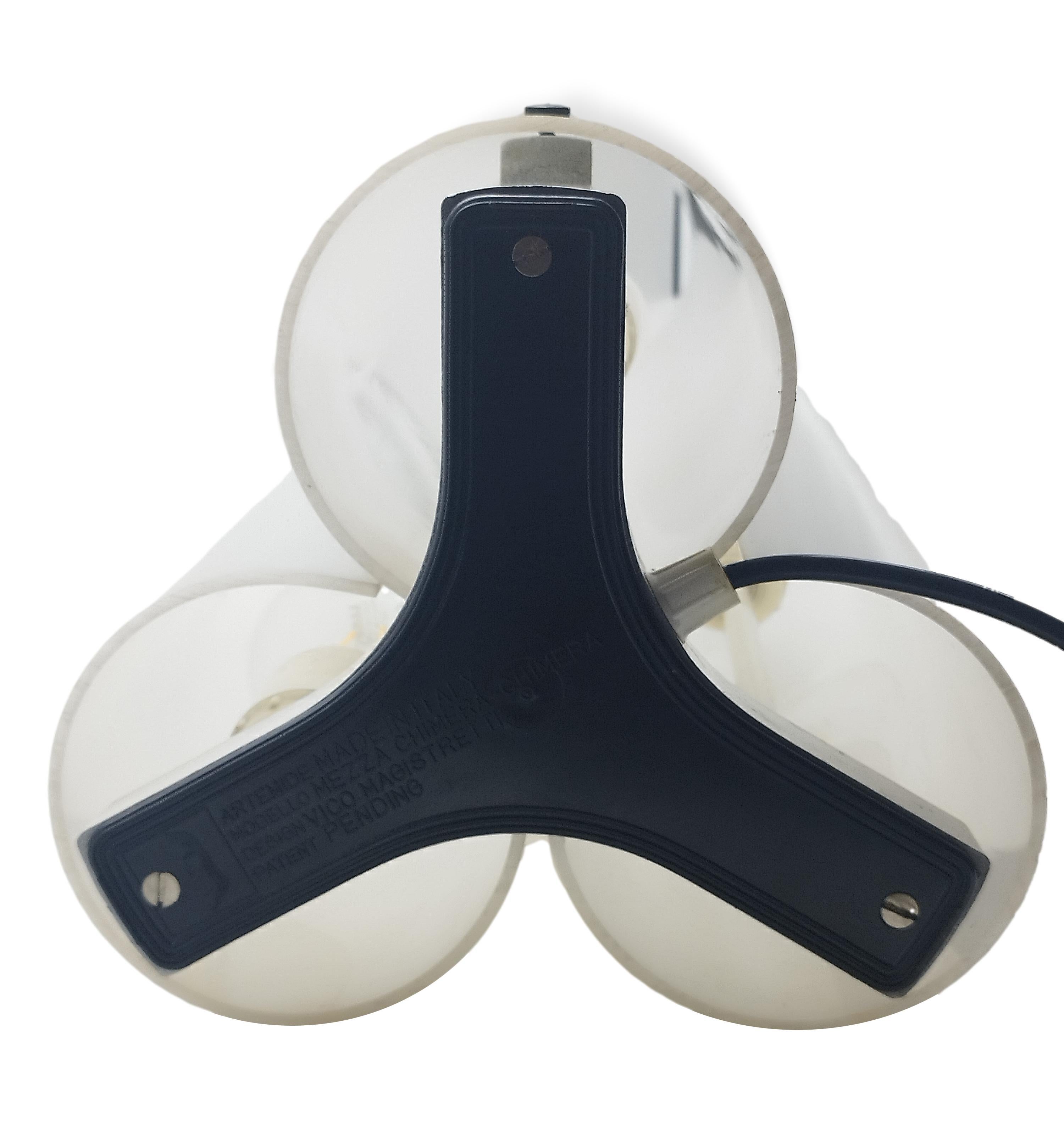 Italian Vico Magistretti for Artemide Mezzachimera Floor/Table Lamp, Italy, 1970s
