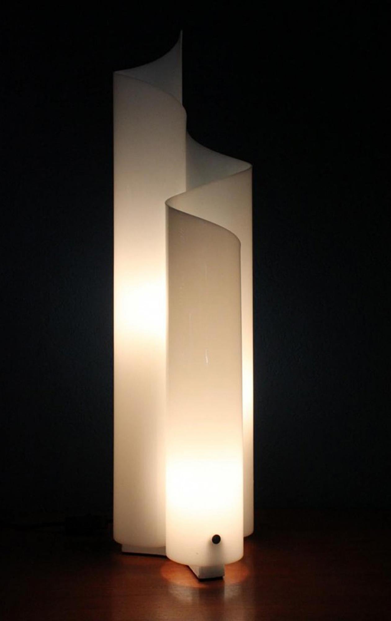Metal Vico Magistretti for Artemide Mezzachimera Floor/Table Lamp, Italy, 1970s