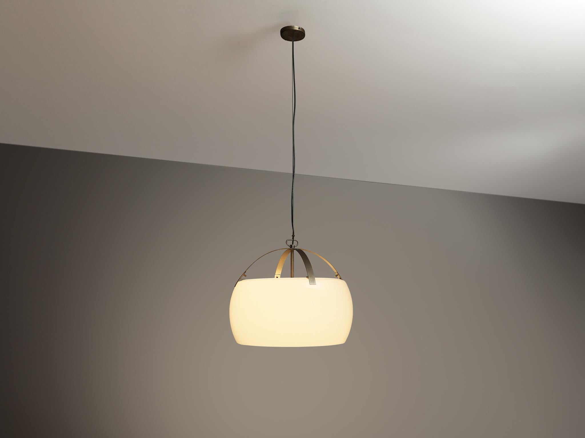 Vico Magistretti for Artemide 'Omega' Chandelier In Good Condition In Waalwijk, NL