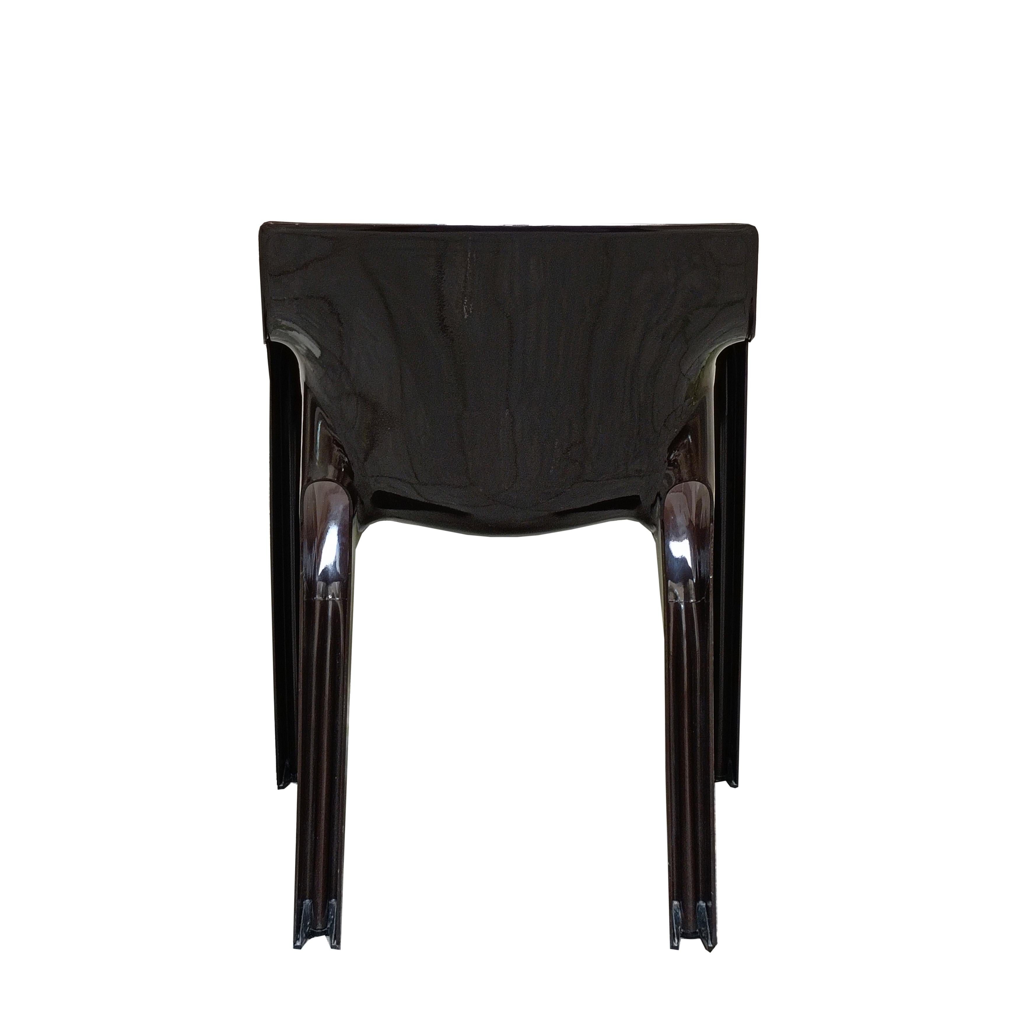 Vico Magistretti for Artemide Pair of Brown 