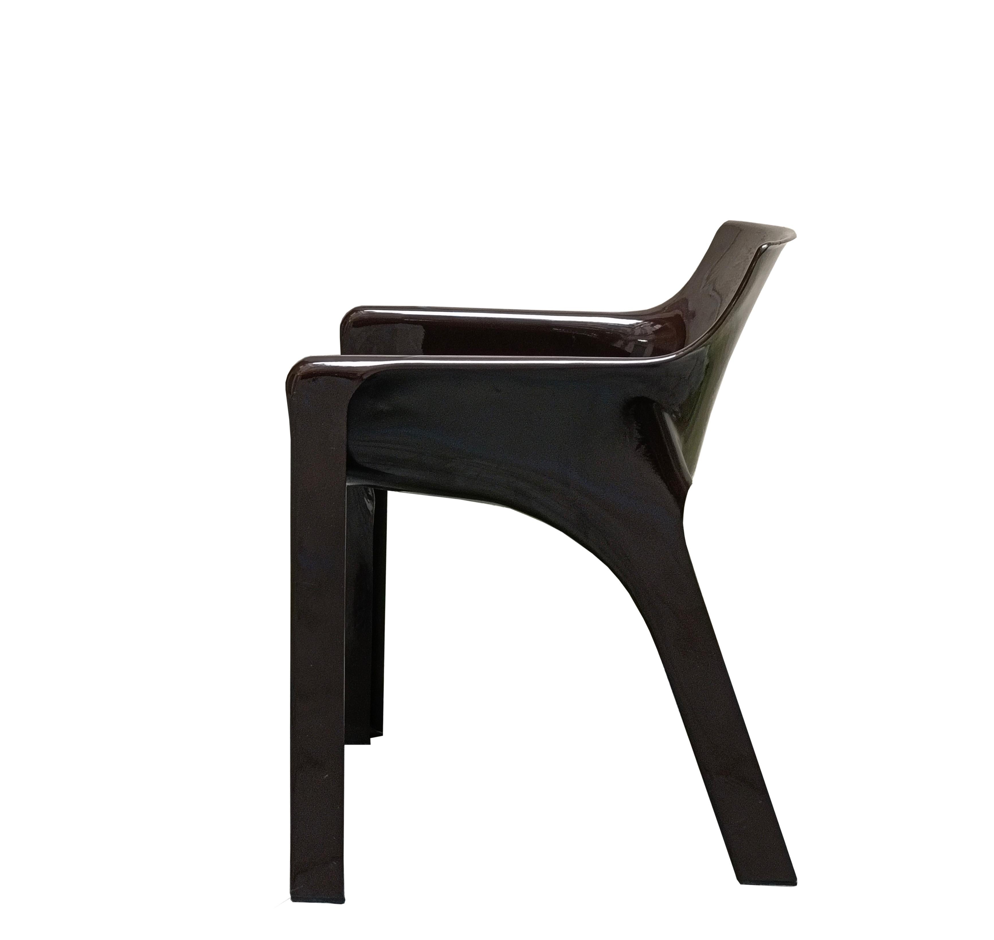 Vico Magistretti for Artemide Pair of Brown 