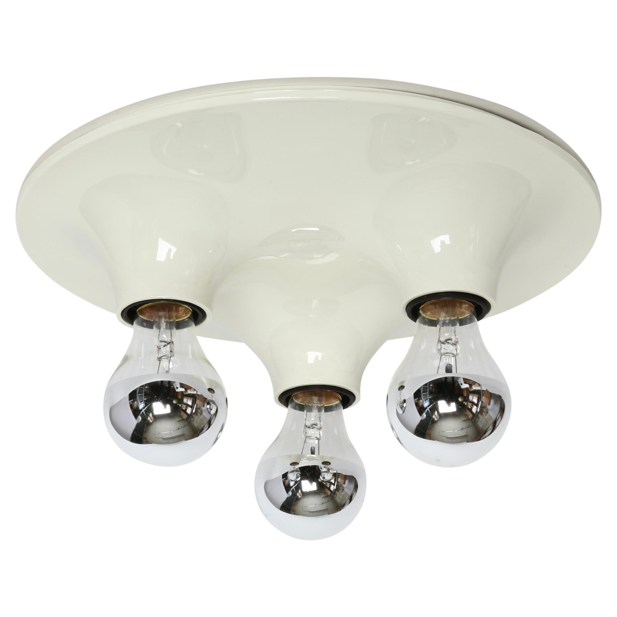 Vico Magistretti for Artemide "Triteti" ceiling or wall light, Italy circa 1960s For Sale