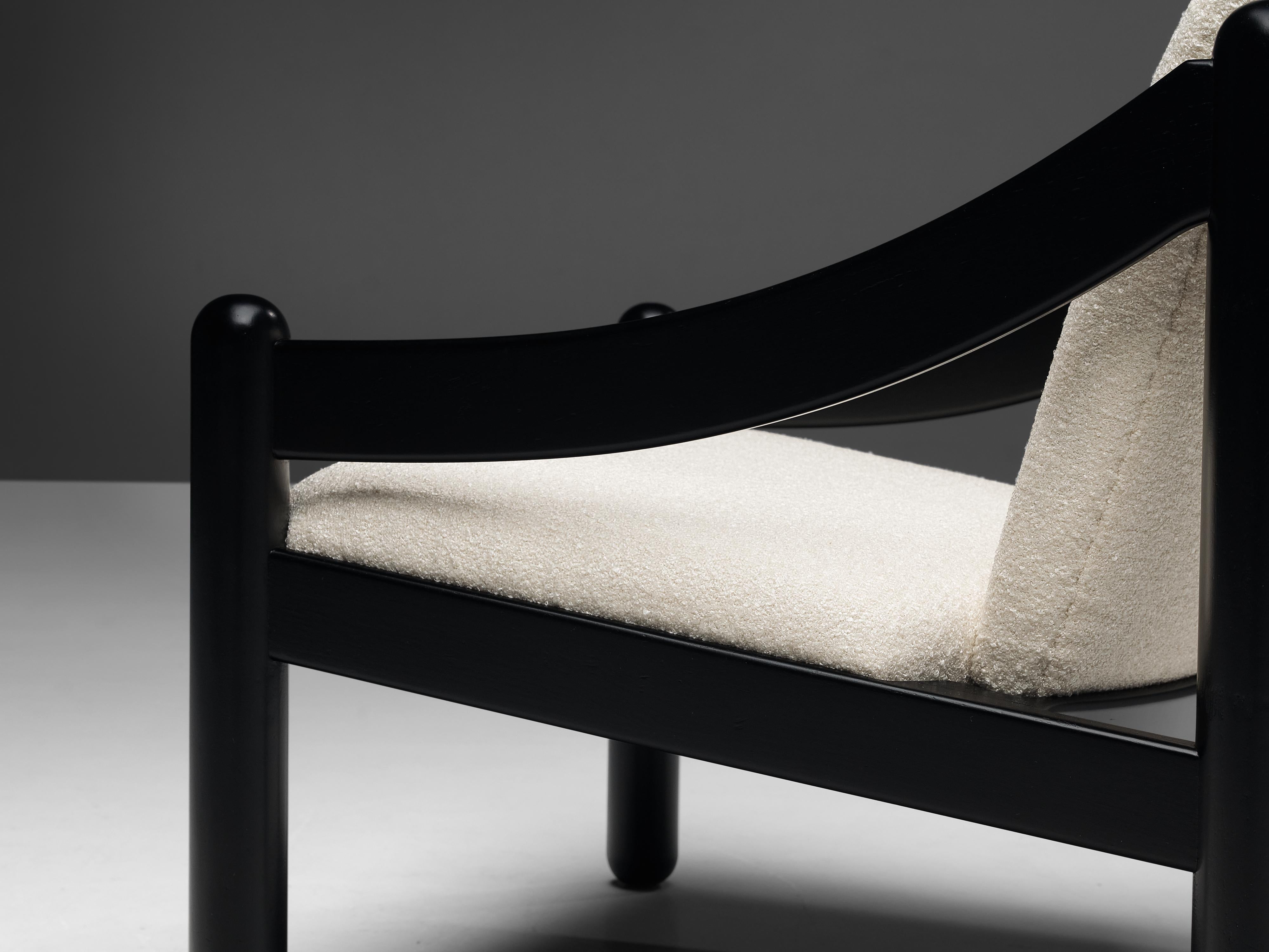 Mid-20th Century Vico Magistretti for Cassina ‘Carimate’ Lounge Chair For Sale