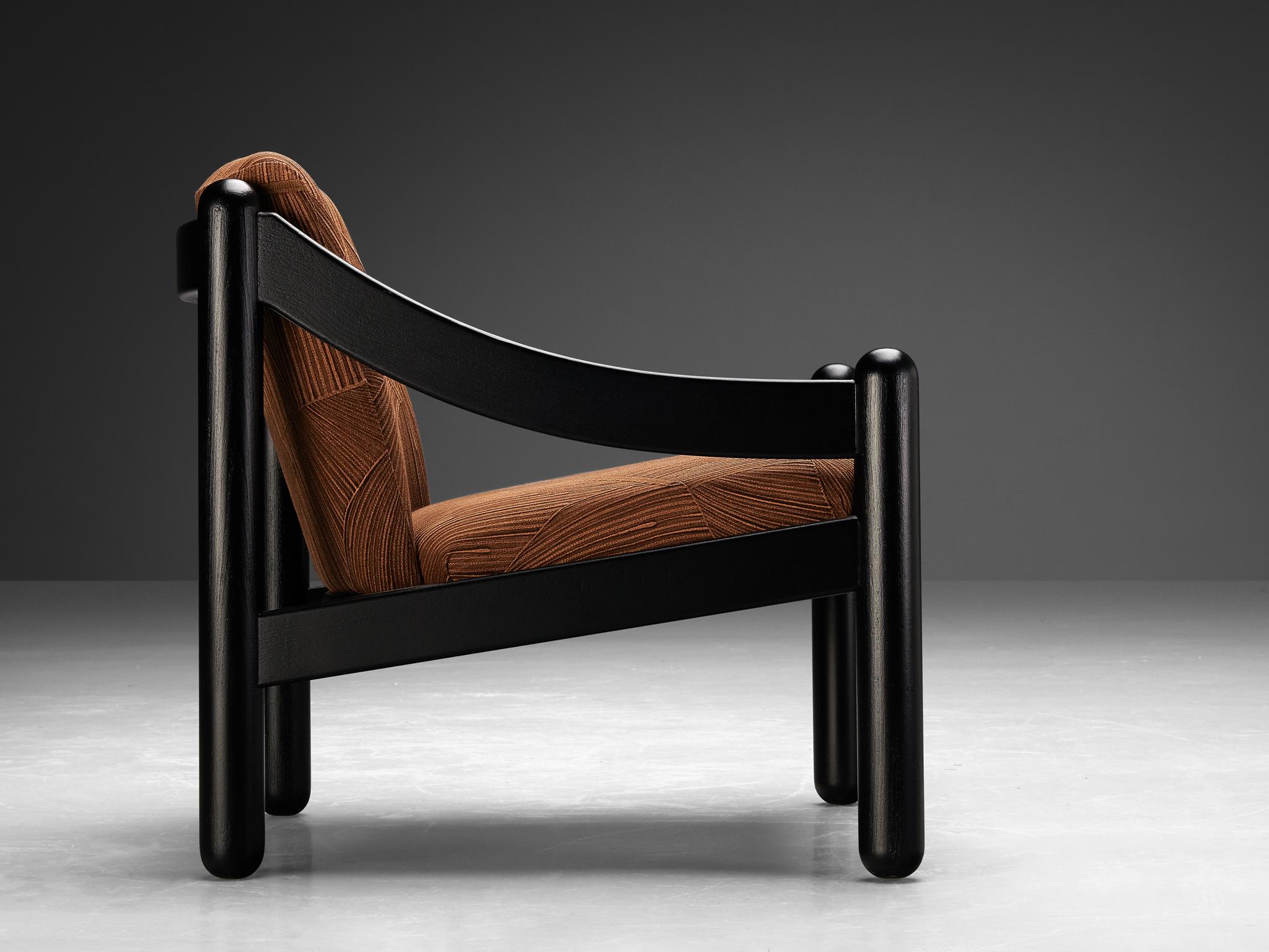Vico Magistretti for Cassina ‘Carimate’ Lounge Chair For Sale 1
