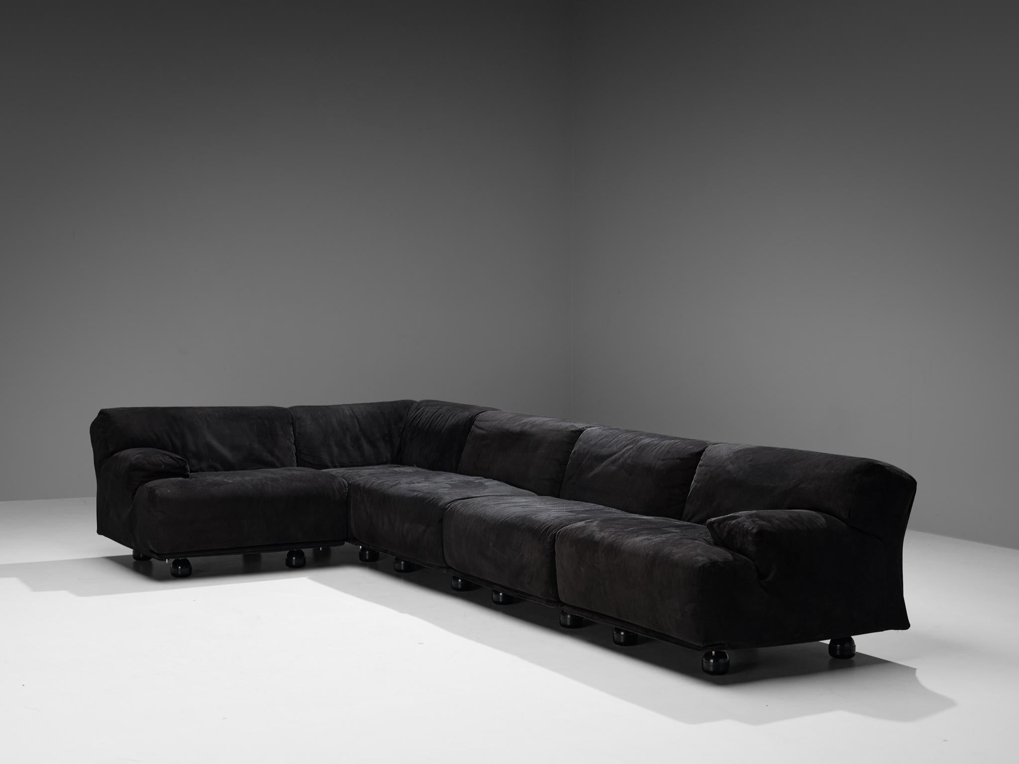 Italian Vico Magistretti for Cassina 'Fiandra' Modular Sofa  For Sale