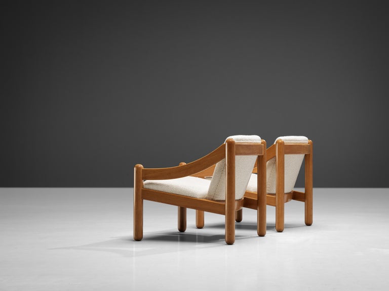 Vico Magistretti for Cassina Pair of ‘Carimate’ Lounge Chairs For Sale 4