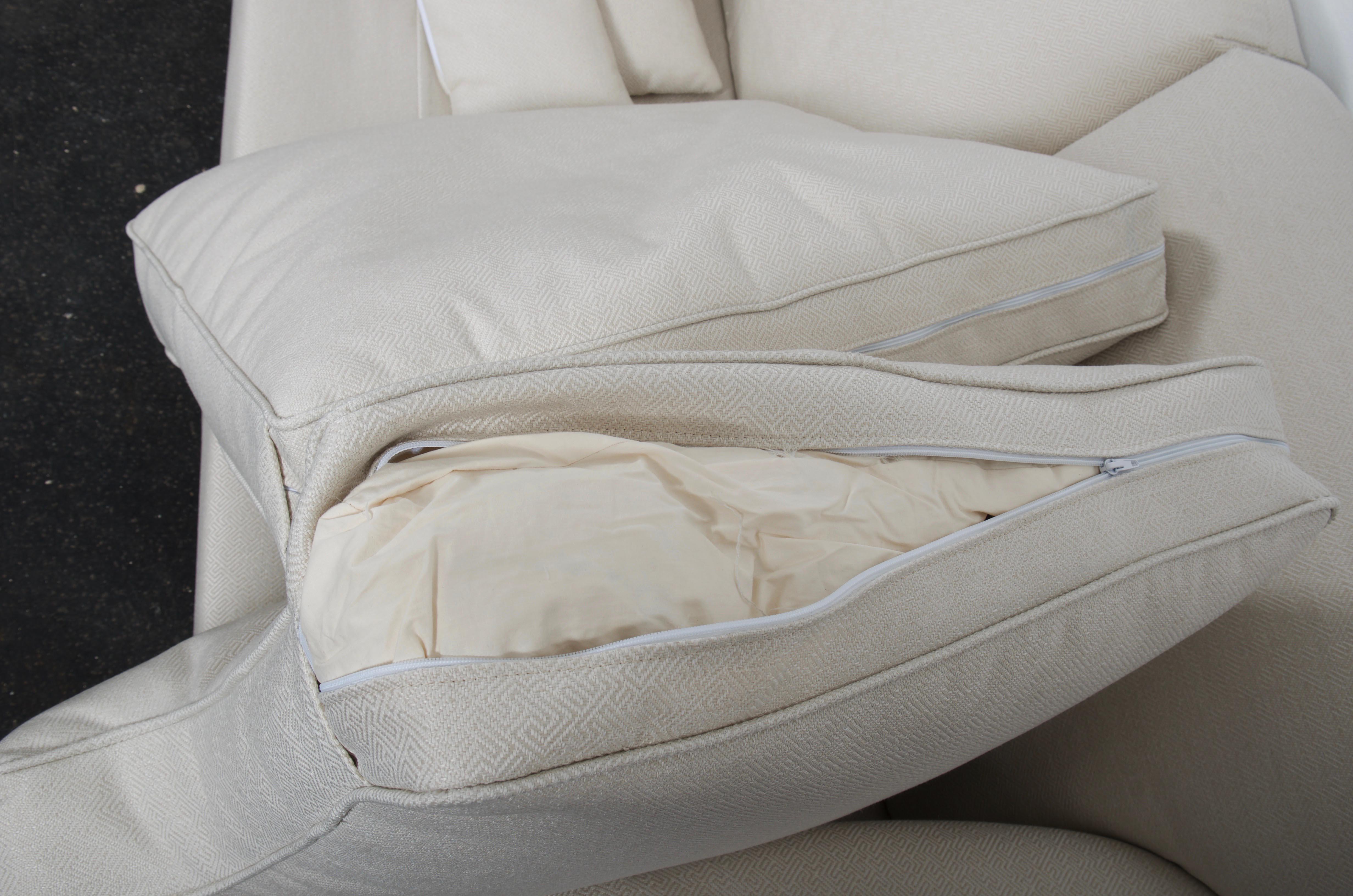 Vico Magistretti for Depadova Three-Seat Sofa Model Raffles For Sale 3