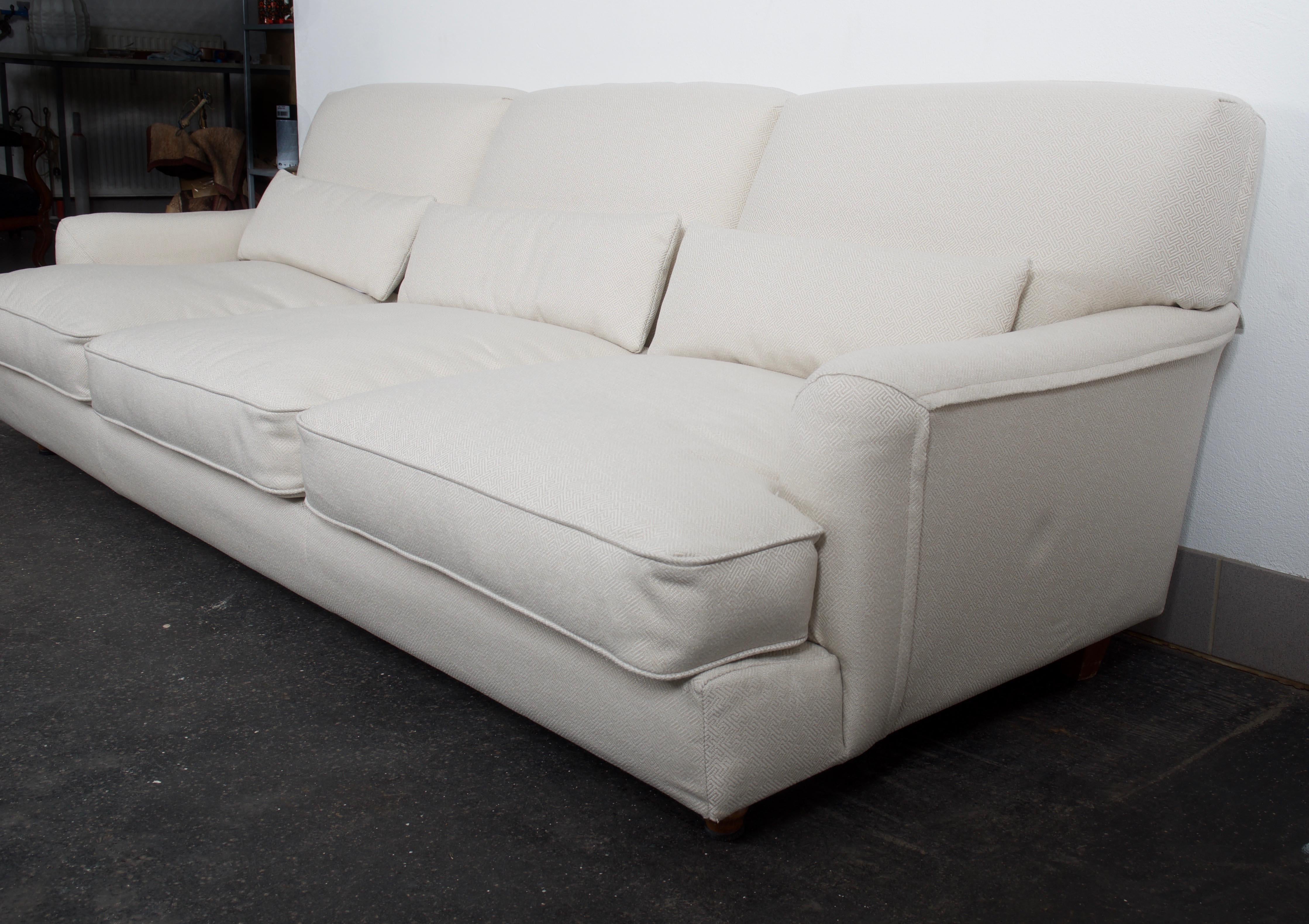 Vico Magistretti for Depadova Three-Seat Sofa Model Raffles For Sale 5