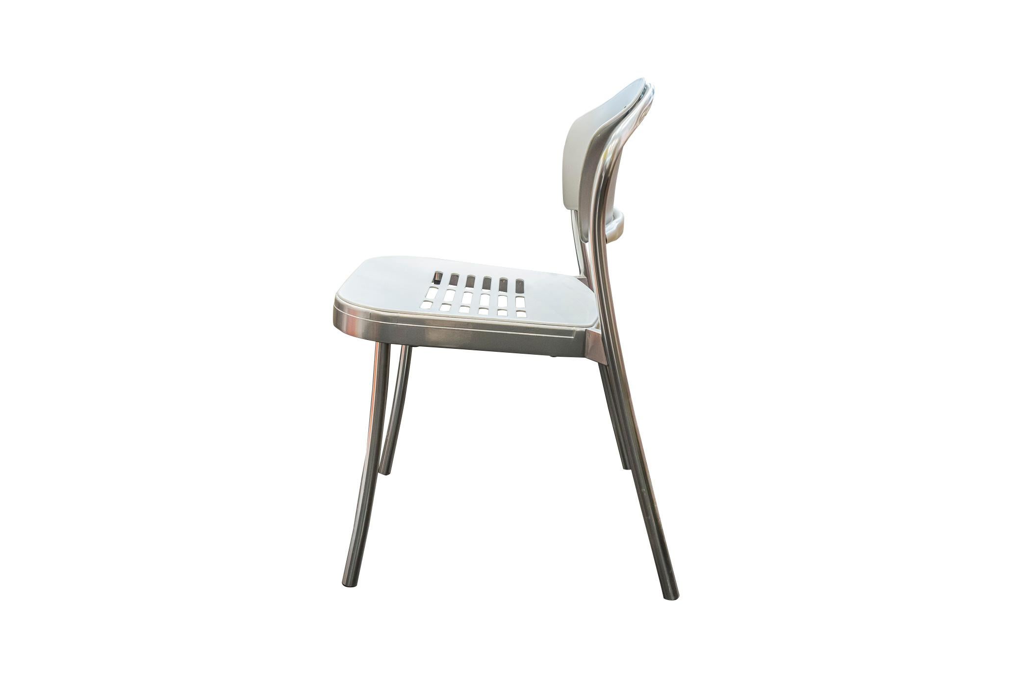 Italian Vico Magistretti for Kartell, Set of Four Chairs, Italy, circa 1990