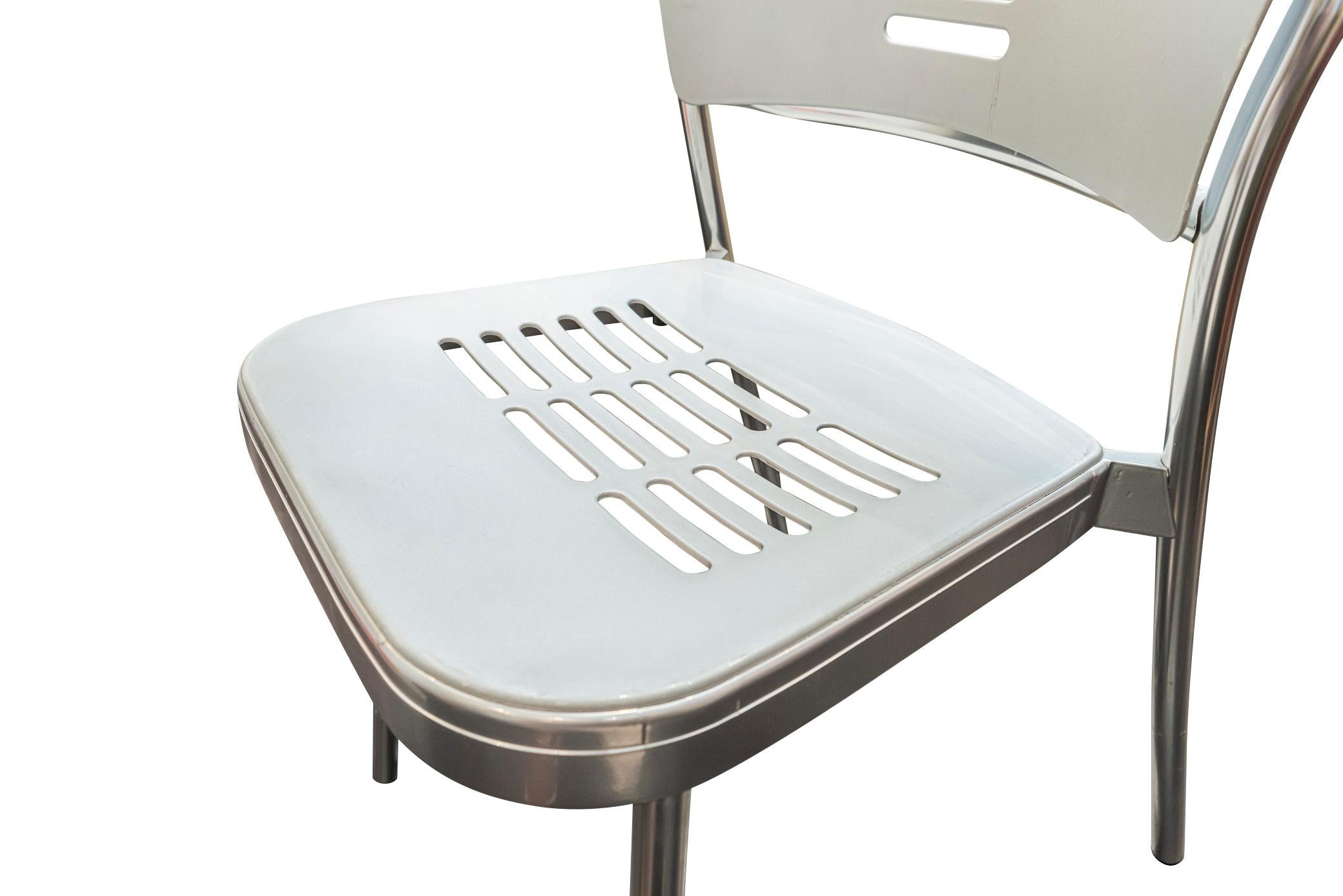 Late 20th Century Vico Magistretti for Kartell, Set of Four Chairs, Italy, circa 1990