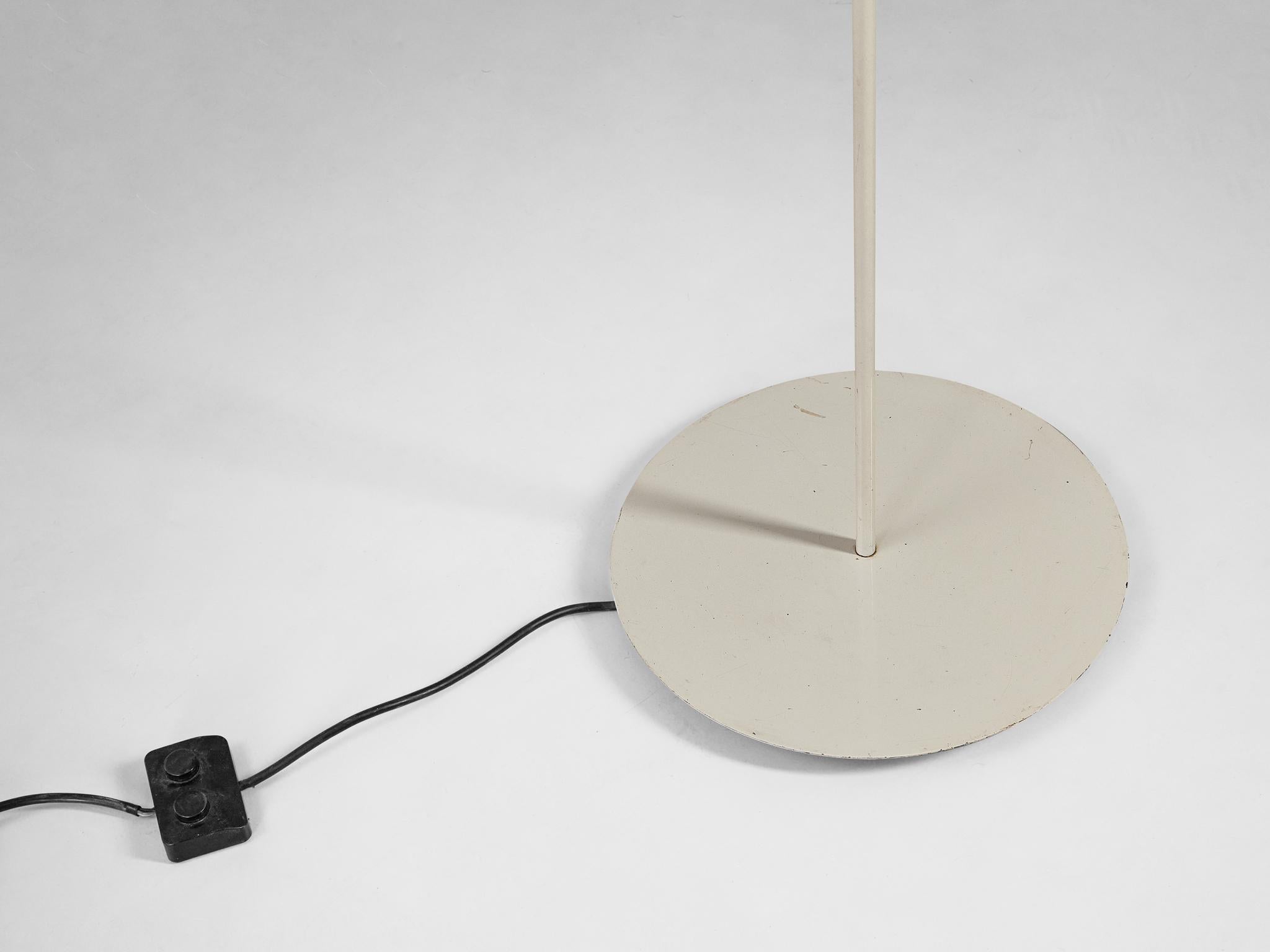 Aluminum Vico Magistretti for O-Luce 'Pascal' Floor Lamp