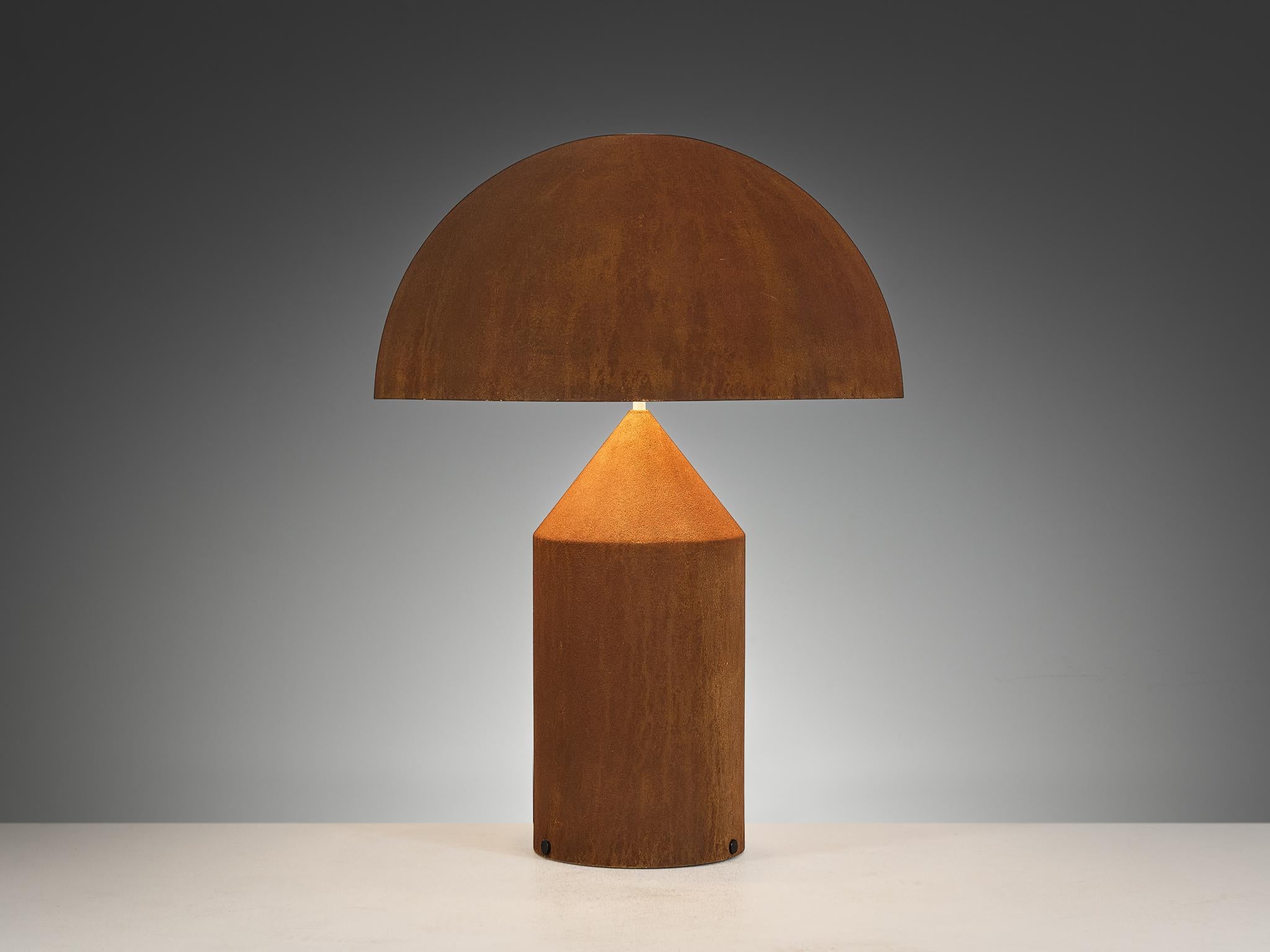 Vico Magistretti for Oluce 'Atollo' First Edition '233' Table Lamp In Good Condition In Waalwijk, NL