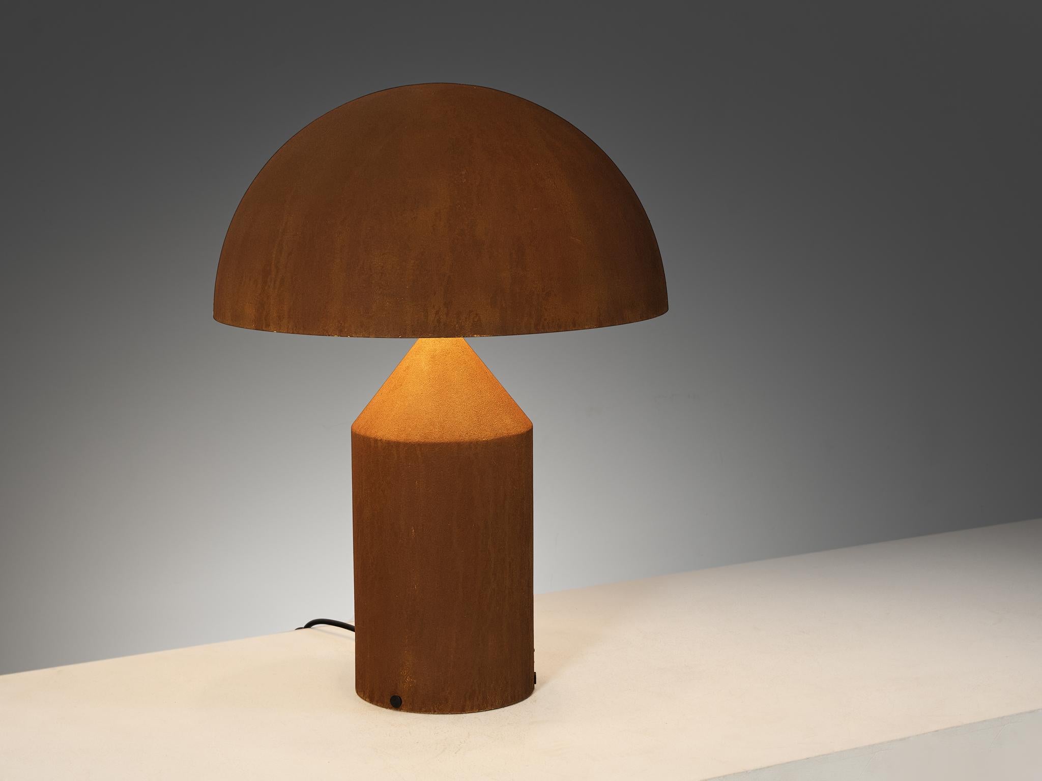 Aluminum Vico Magistretti for Oluce 'Atollo' First Edition '233' Table Lamp  For Sale