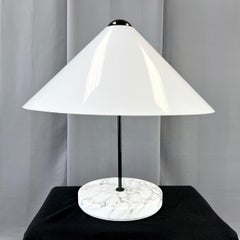 Vico Magistretti for Oluce Snow Table Lamp, 1973