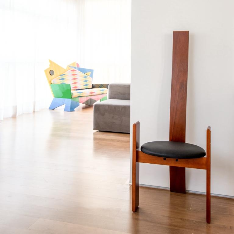 Vico Magistretti Golem Chair, A LOT OF Brasil Collection, Brazil, 2013 For Sale 4