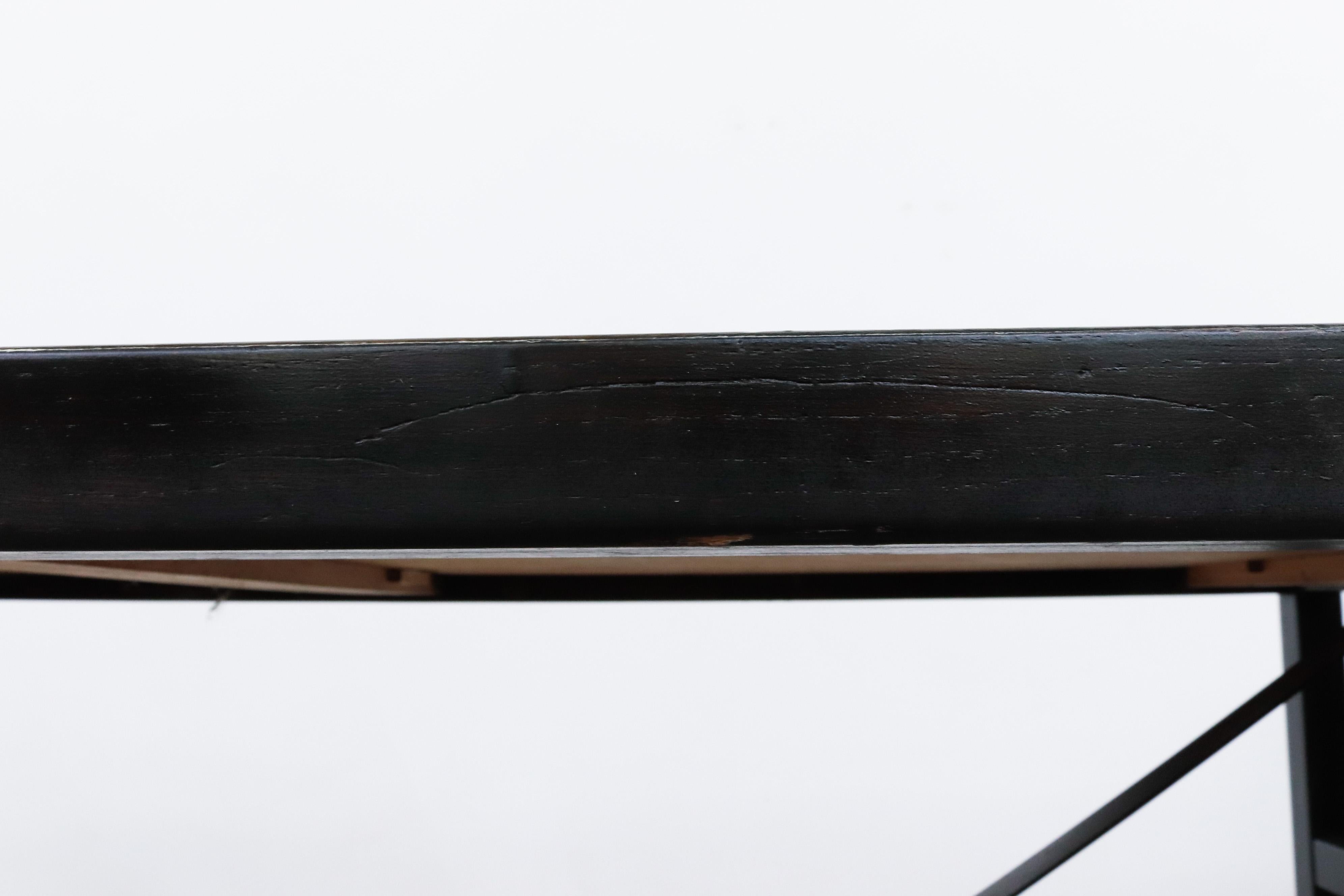 Vico Magistretti Inspired Modernist Two Tone Dining Set 3