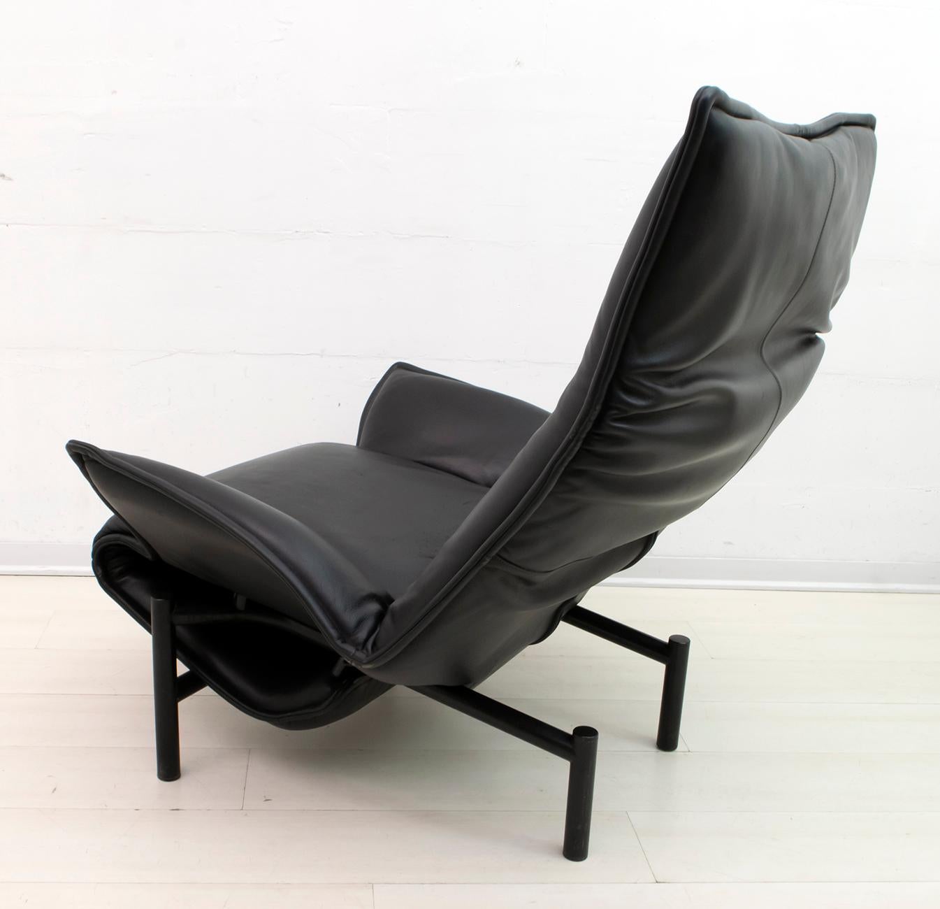 Vico Magistretti Italian Lounge Chair 