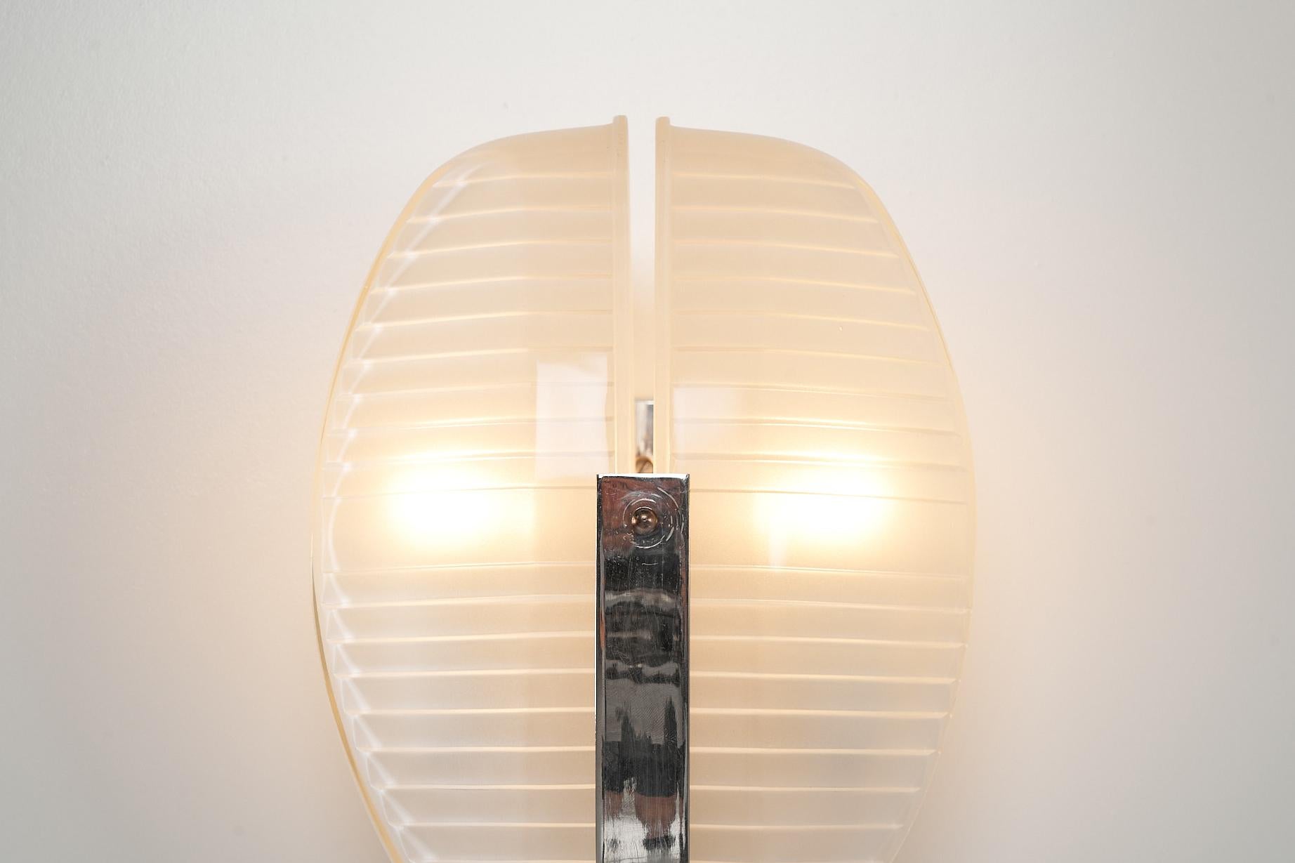 Glass Vico Magistretti Lambda Wall Lamps Artemide 1961