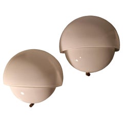 Vico Magistretti, Mania, A Pair of Wall Appliques, Artemide, 1964