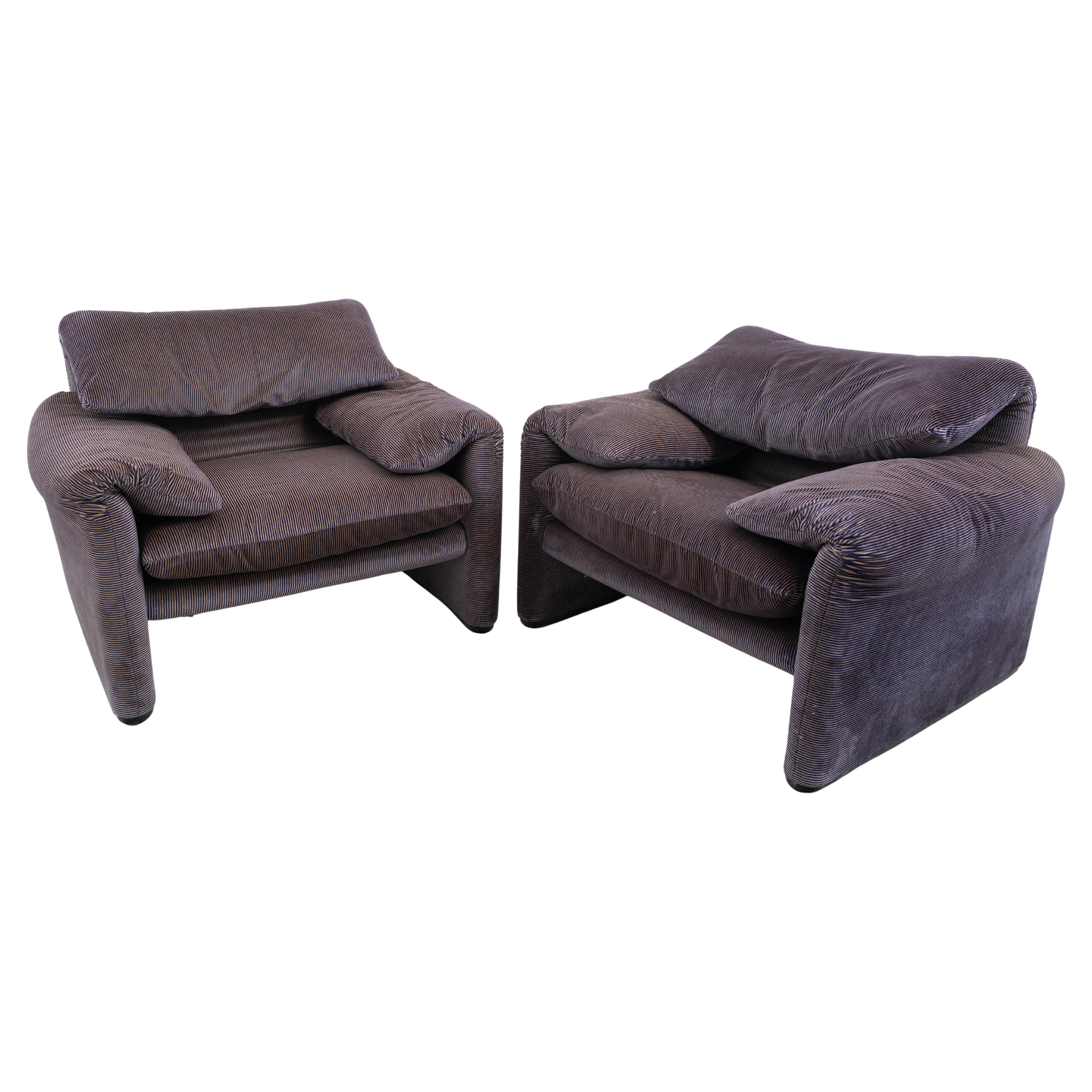 Vico Magistretti - Poltrone Maralunga - Cassina in vendita