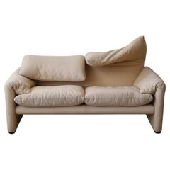 Moderne 2-Sitzer-Sofa aus der Jahrhundertmitte