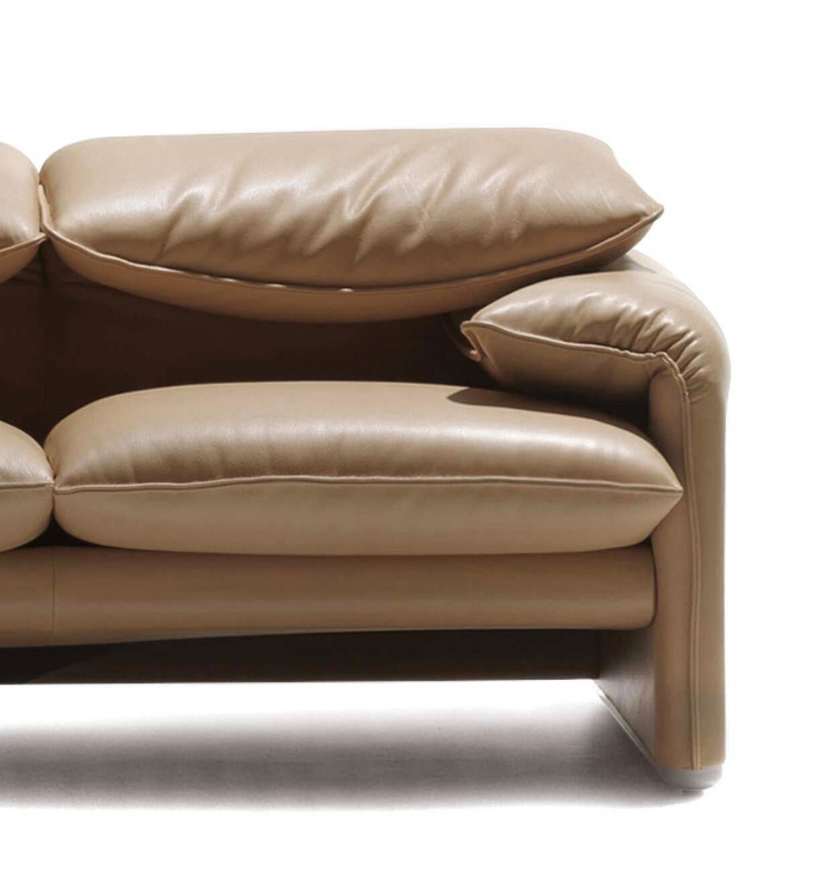 Vico Magistretti Maralunga Canapé trois places pour Cassina Neuf - En vente à Barcelona, Barcelona