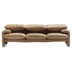 Vico Magistretti Maralunga Three - Seater Sofa For Cassina