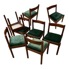 Vico Magistretti Midcentury “Carimate” Dining Chair for Cassina, 1963, Set of 10