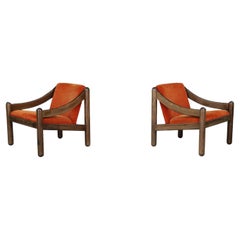 Vico Magistretti Midcentury "Carimate" Lounge Chair for Cassina, Italy 1963.