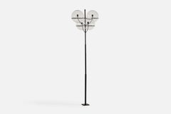 Monumentale Stehlampe von Vico Magistretti, Metall, Methacrylate, Italien, 1970er Jahre