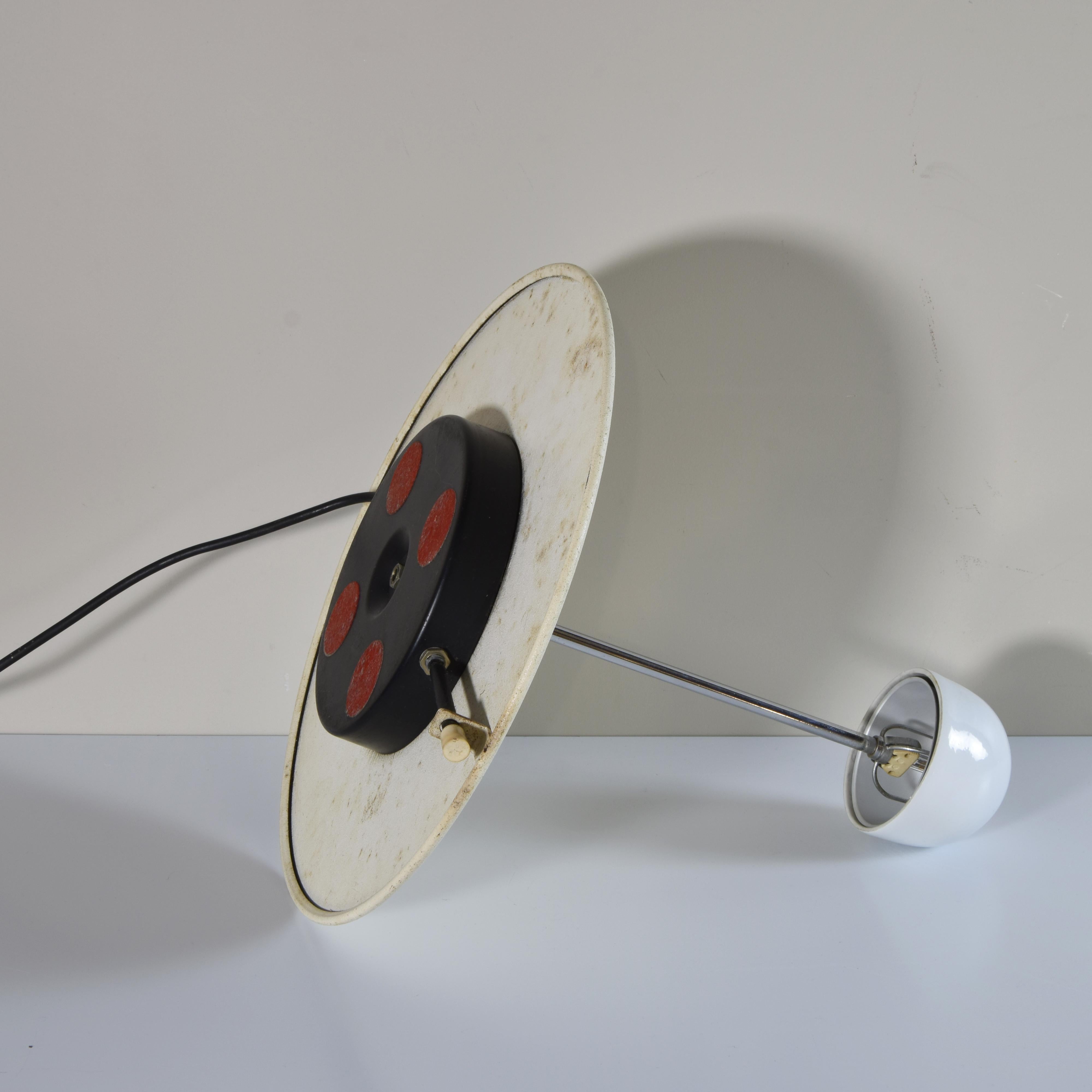 Metal Vico Magistretti Nemea table lamp 1970s For Sale