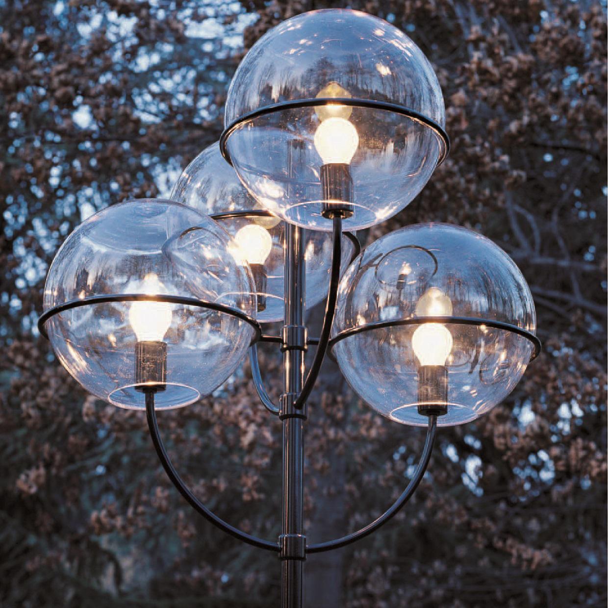 Mid-Century Modern Lampe d'extérieur Vico Magistretti « Lyndon 350 M » par Oluce en vente