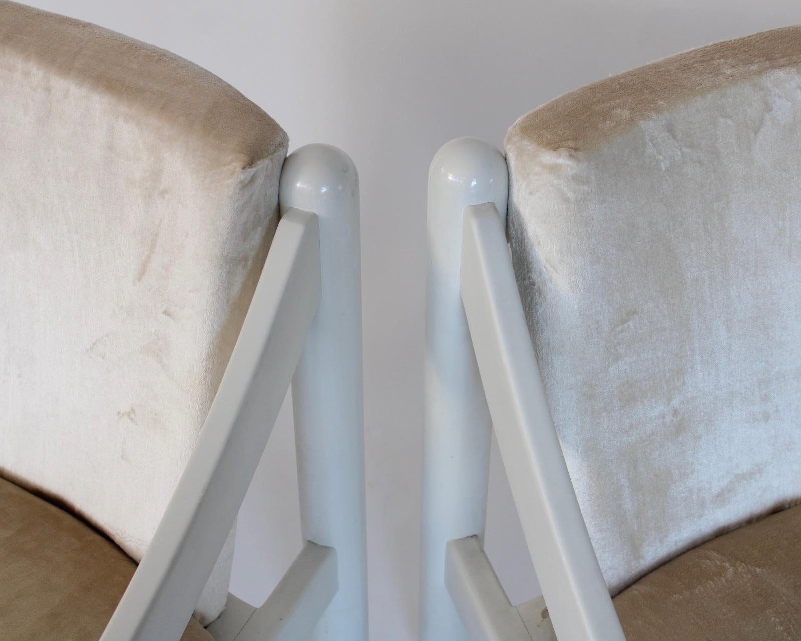 Vico Magistretti paire de chaises longues Carimate pour Cassina en vente 10