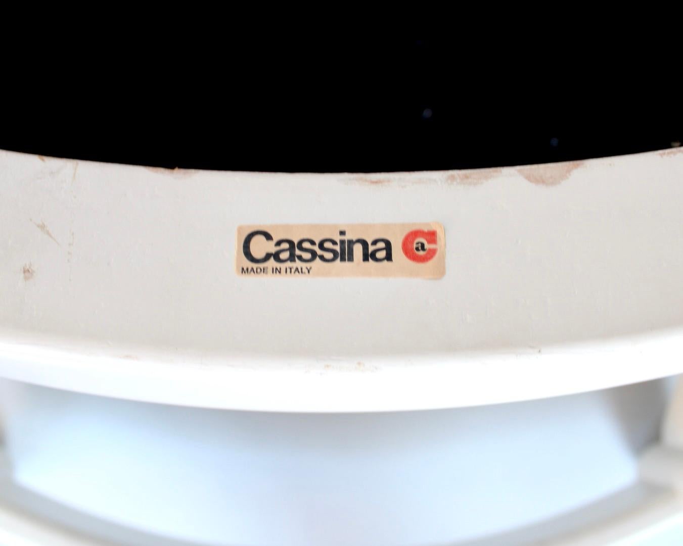 Vico Magistretti paire de chaises longues Carimate pour Cassina en vente 13
